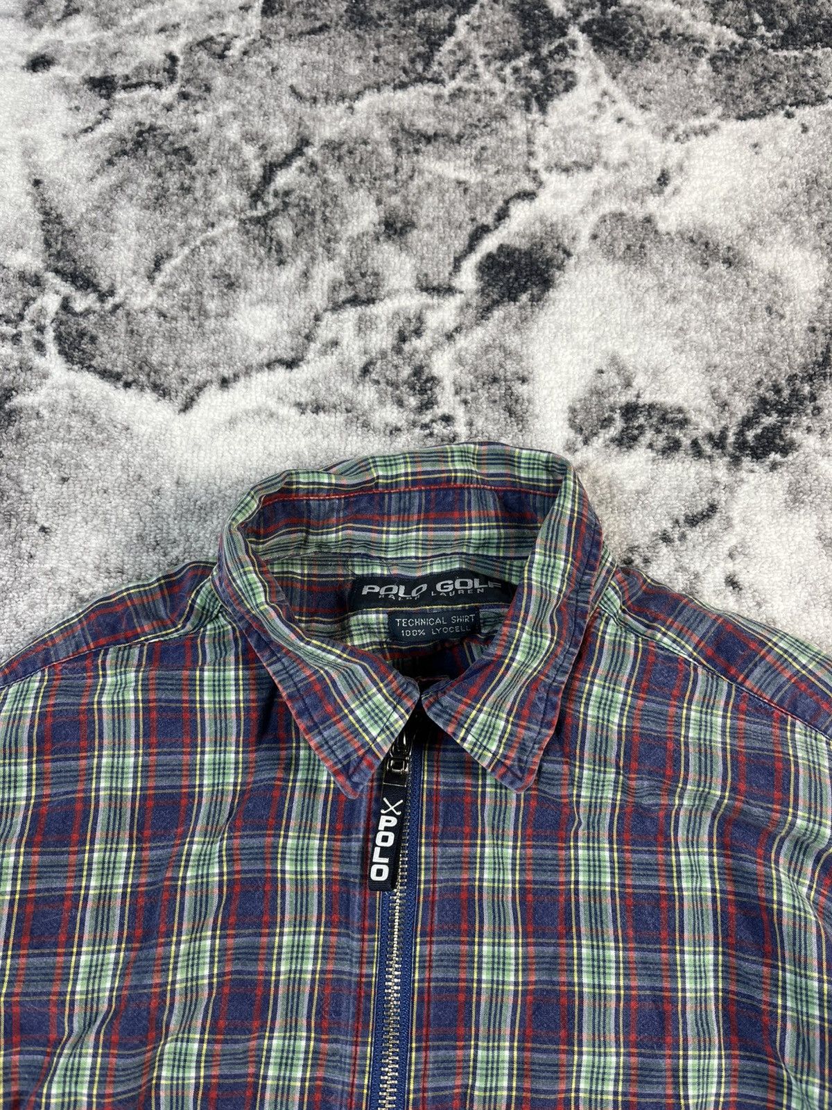 Polo Ralph Lauren Polo Golf Ralph Lauren Technical Plaid Zip Shirt Size US M / EU 48-50 / 2 - 5 Thumbnail