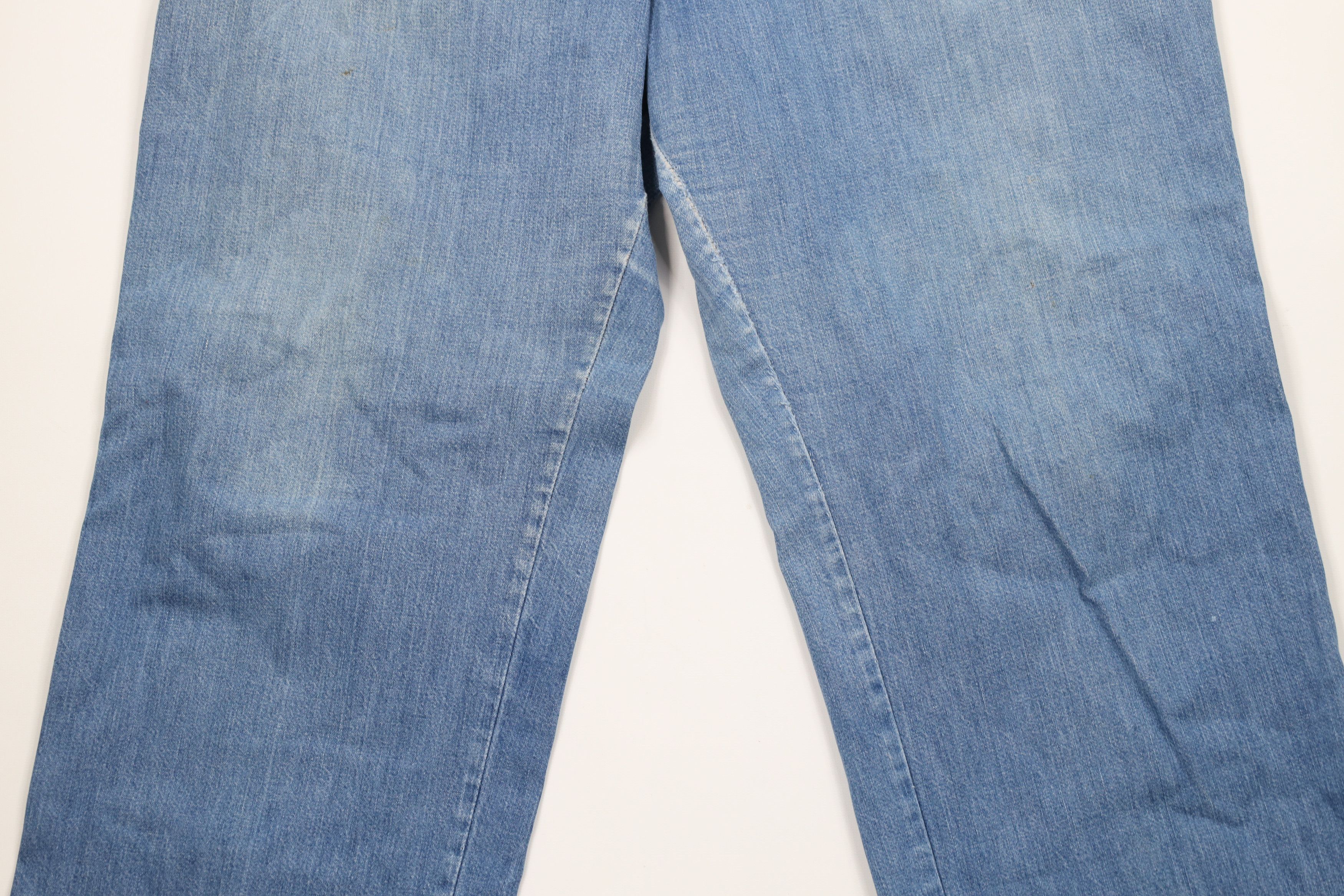 Vintage Vintage 70s Streetwear Relaxed Wide Leg Denim Jeans USA Size 42" / US 20 - 3 Thumbnail