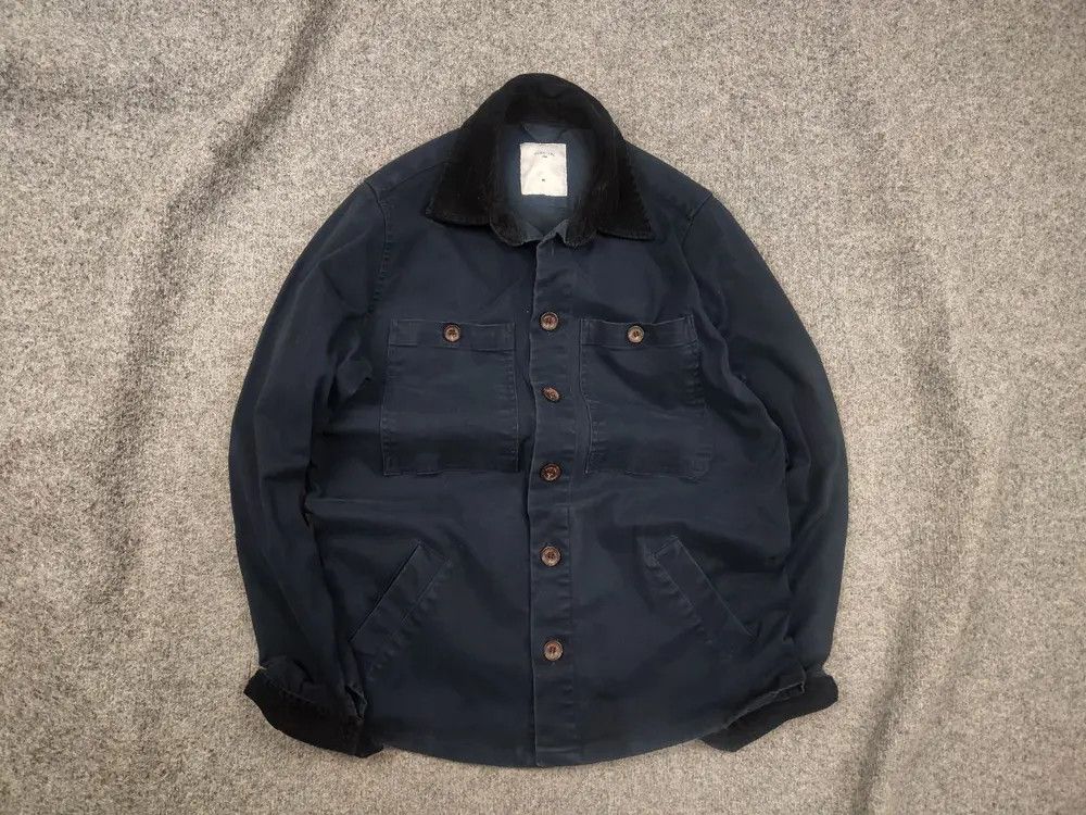 Percival Percival Design Overshirt Chore canvas Pocket Jacket Vintage Size US M / EU 48-50 / 2 - 1 Thumbnail