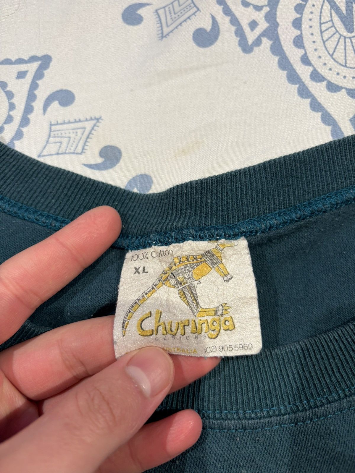 Vintage Vintage Whale Shirt XL Size US XL / EU 56 / 4 - 3 Thumbnail