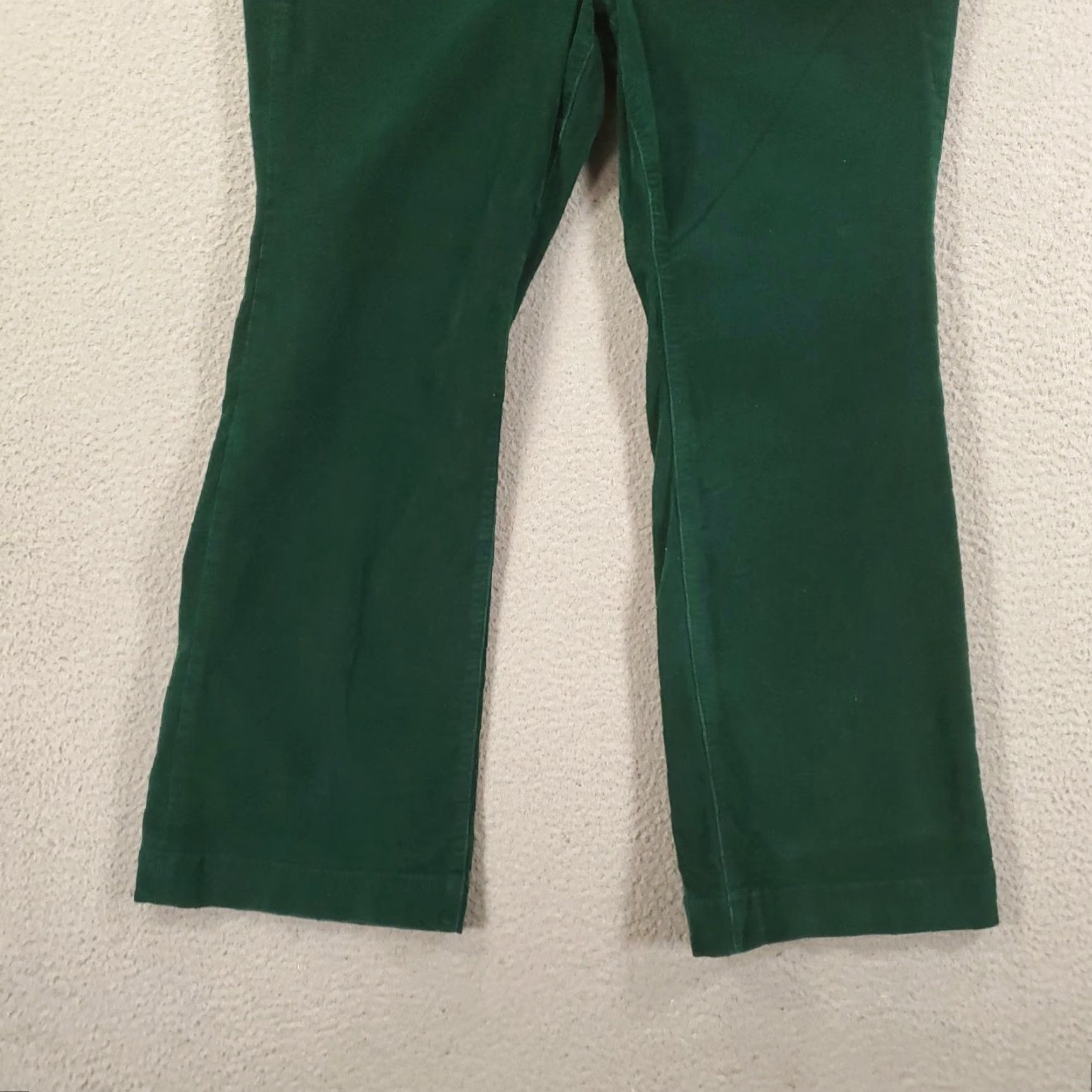 Torrid Torrid Pants Womens 18S Green Corduroy Bootcut High Rise Button Fly Size 40" / US 18 - 3 Thumbnail