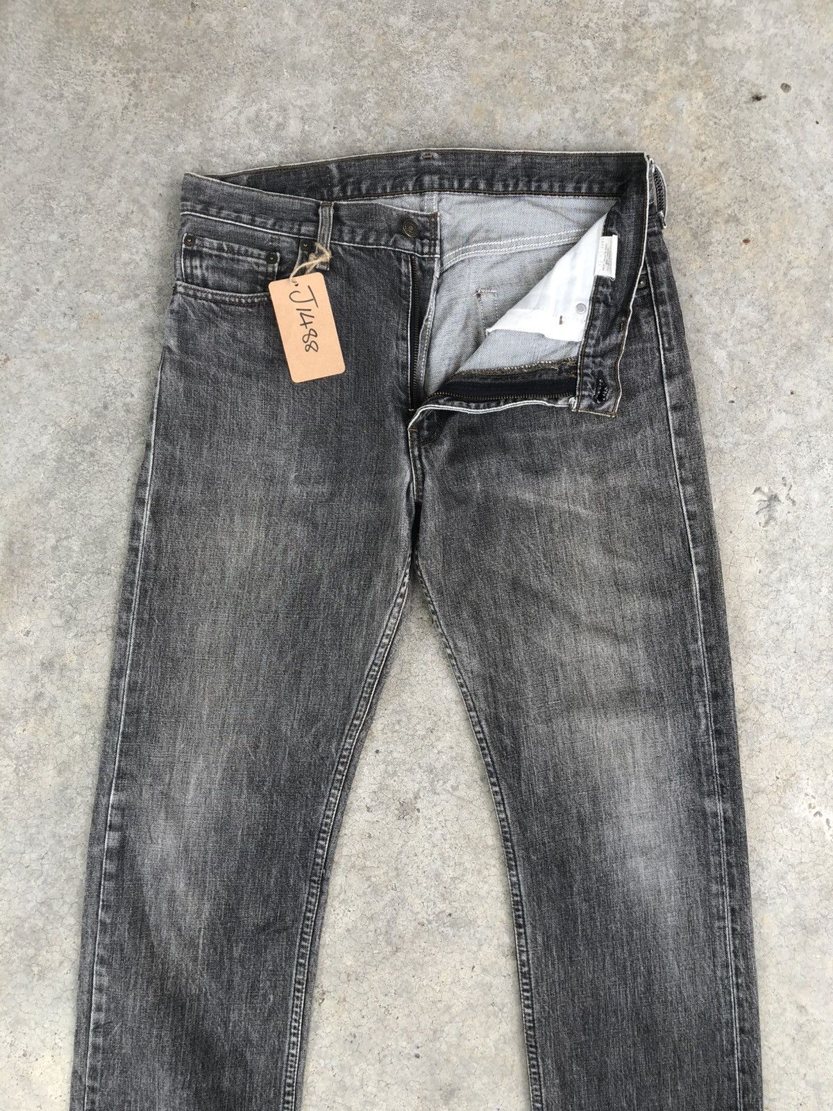 Levi's Vintage Levis 505 Distressed Denim Made in japan Size US 33 - 3 Thumbnail