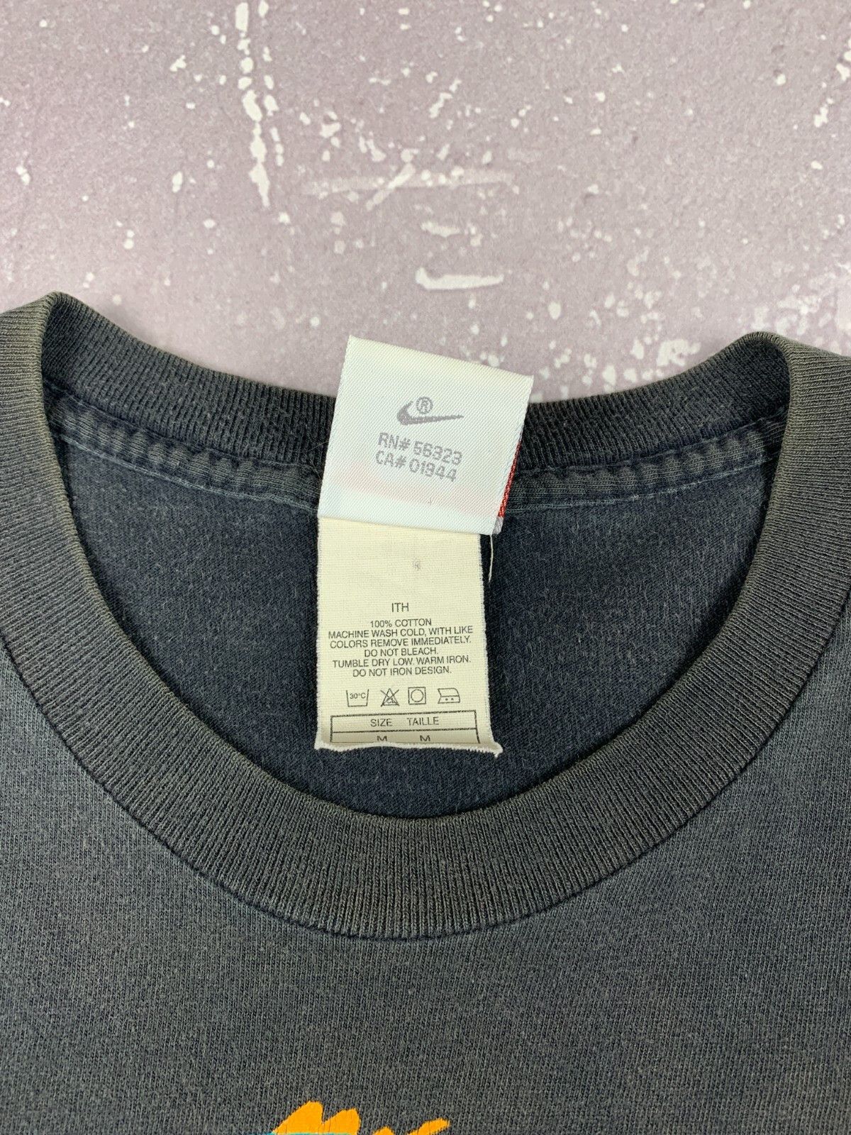 Nike Vintage 90s USA Nike x Jordan Sunfaded Single Stitch T Shirt Size US M / EU 48-50 / 2 - 11 Thumbnail