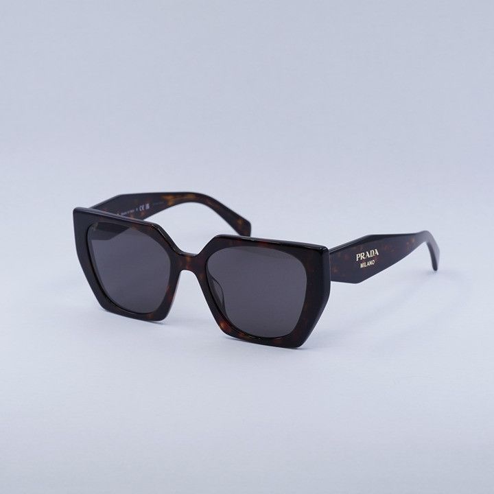 Prada Prada PR15WS 24B40L Sunglasses Dark Havana/Black Square Size ONE SIZE - 1 Thumbnail