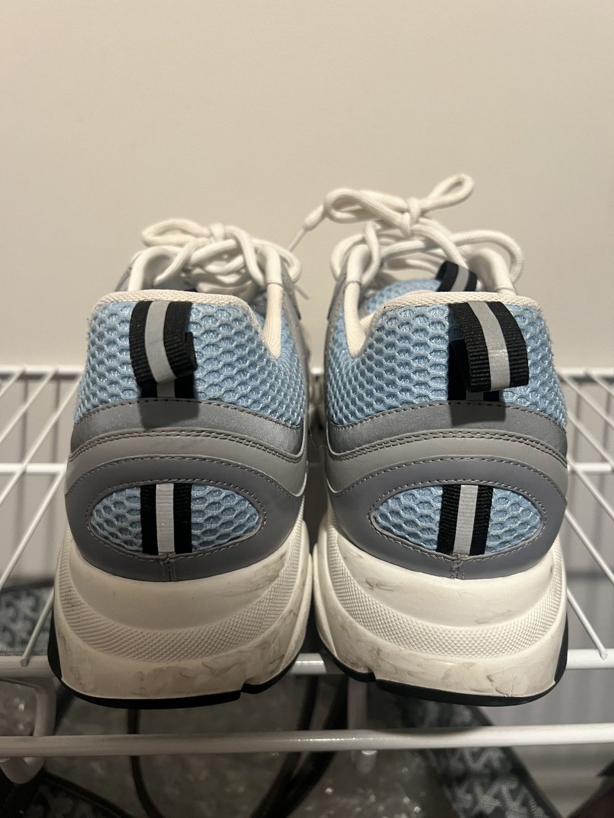 Dior Dior B22 white sky blue Size US 14 / EU 47 - 6 Thumbnail