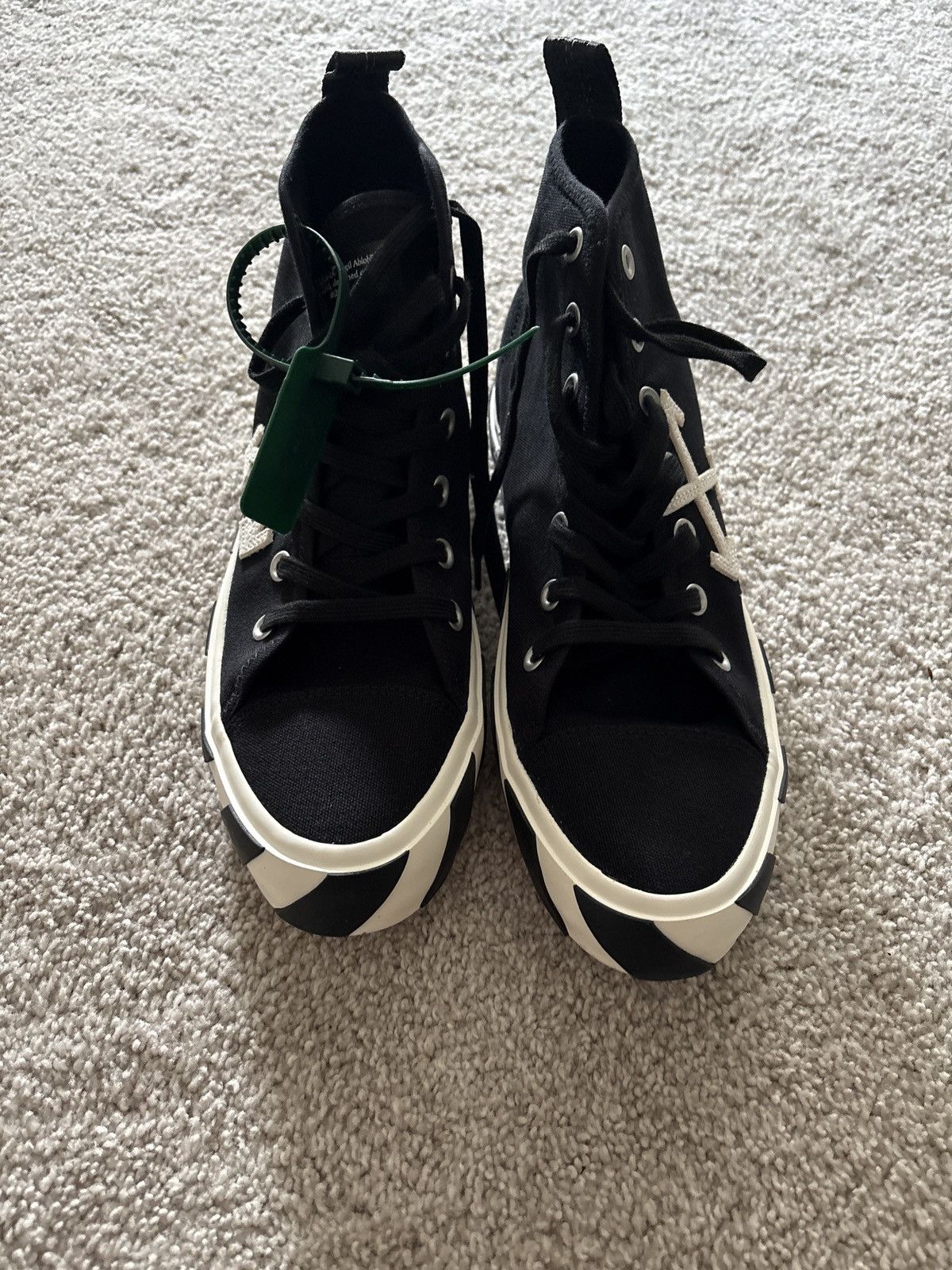 Off-White Off-White Mid Top Vulcs Size US 10 / EU 43 - 3 Thumbnail