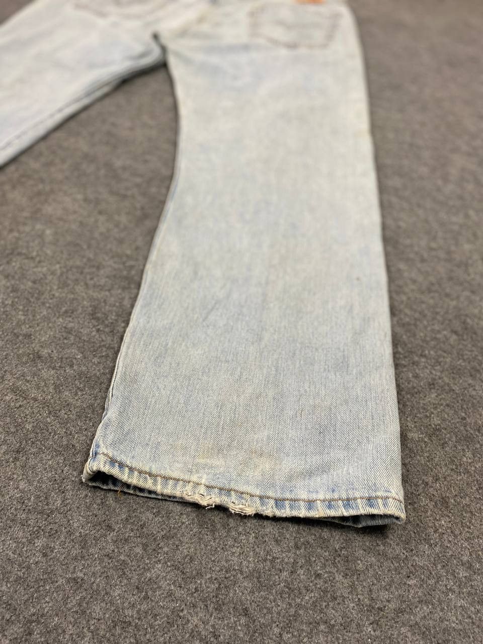 Levi's vintage levis 501 lightwash denim nice design Size US 42 / EU 58 - 8 Thumbnail