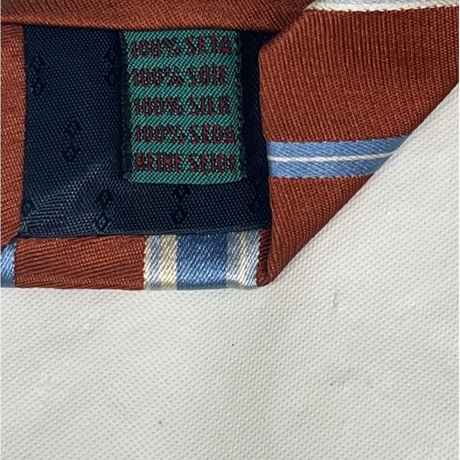 Andrew's Ties ZADI Andrew's Ties Men's Silk Tie Striped Made in Italy Size ONE SIZE - 6 Thumbnail