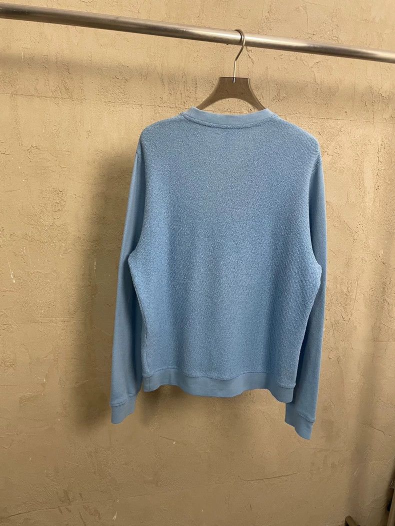 Loewe Loewe Blue embroidered Logo reverse round neck sweater Size M / US 6-8 / IT 42-44 - 2 Thumbnail