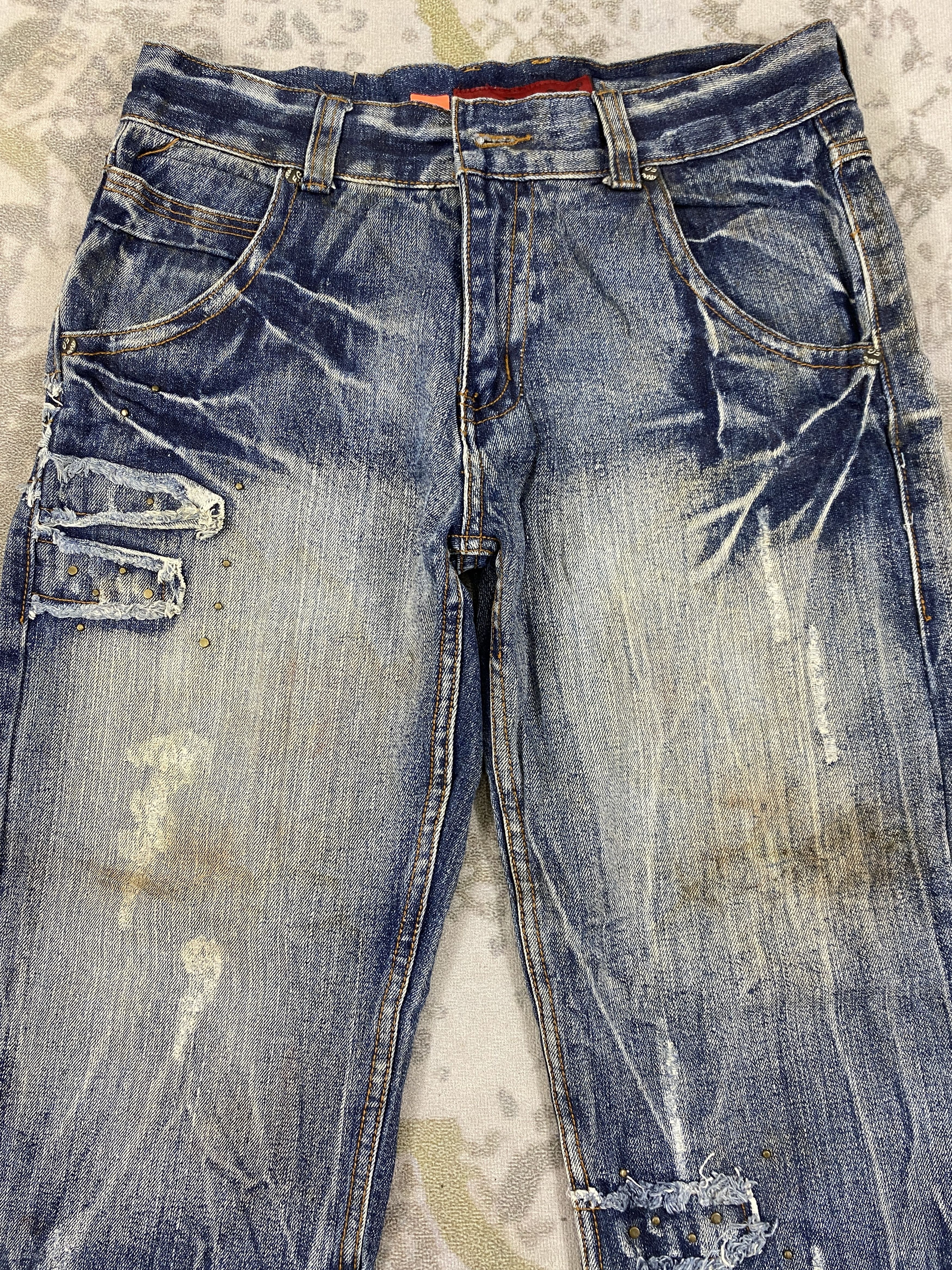 Hysteric Glamour 💥Binding Offer💥Vintage Baggy Jeans 32x28.5 Denim- JN3901 Size US 32 / EU 48 - 3 Thumbnail