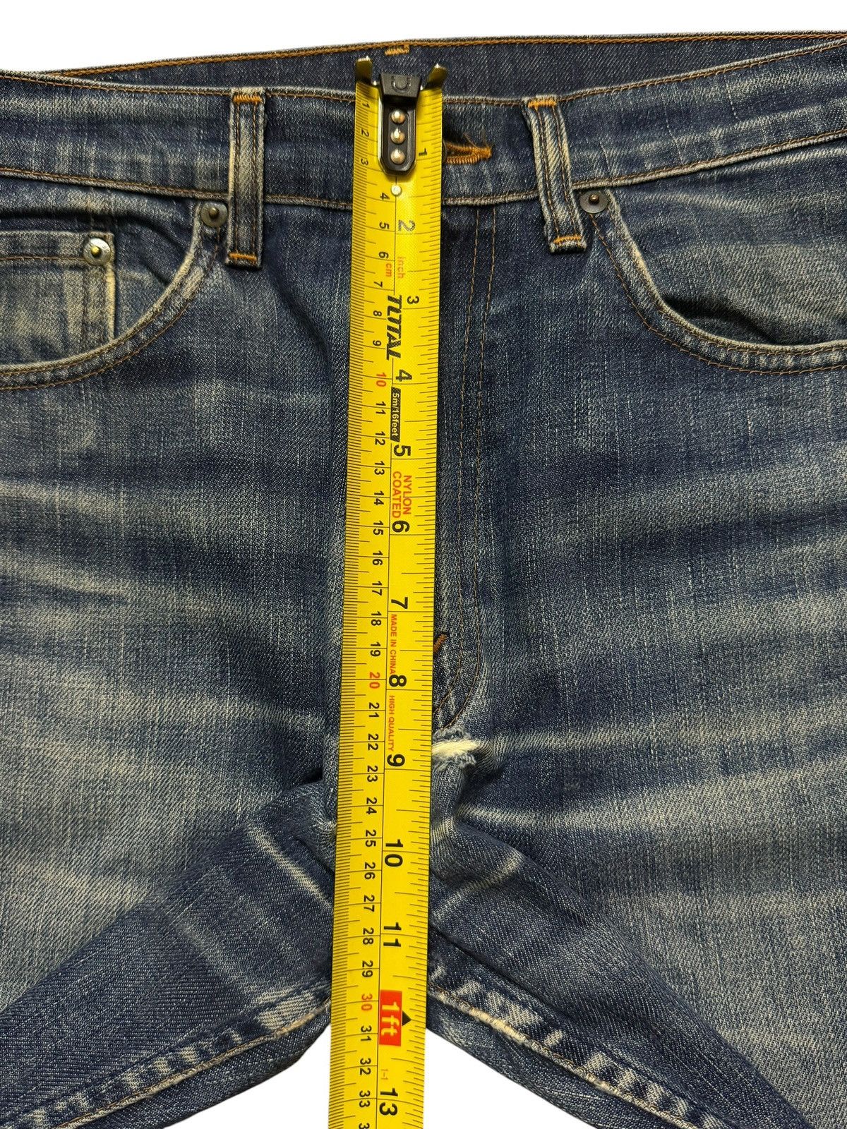 Levi's Vintage 80s Levis 507 Blue Faded Wash Wide Leg Baggy Jeans Size US 32 / EU 48 - 12 Thumbnail