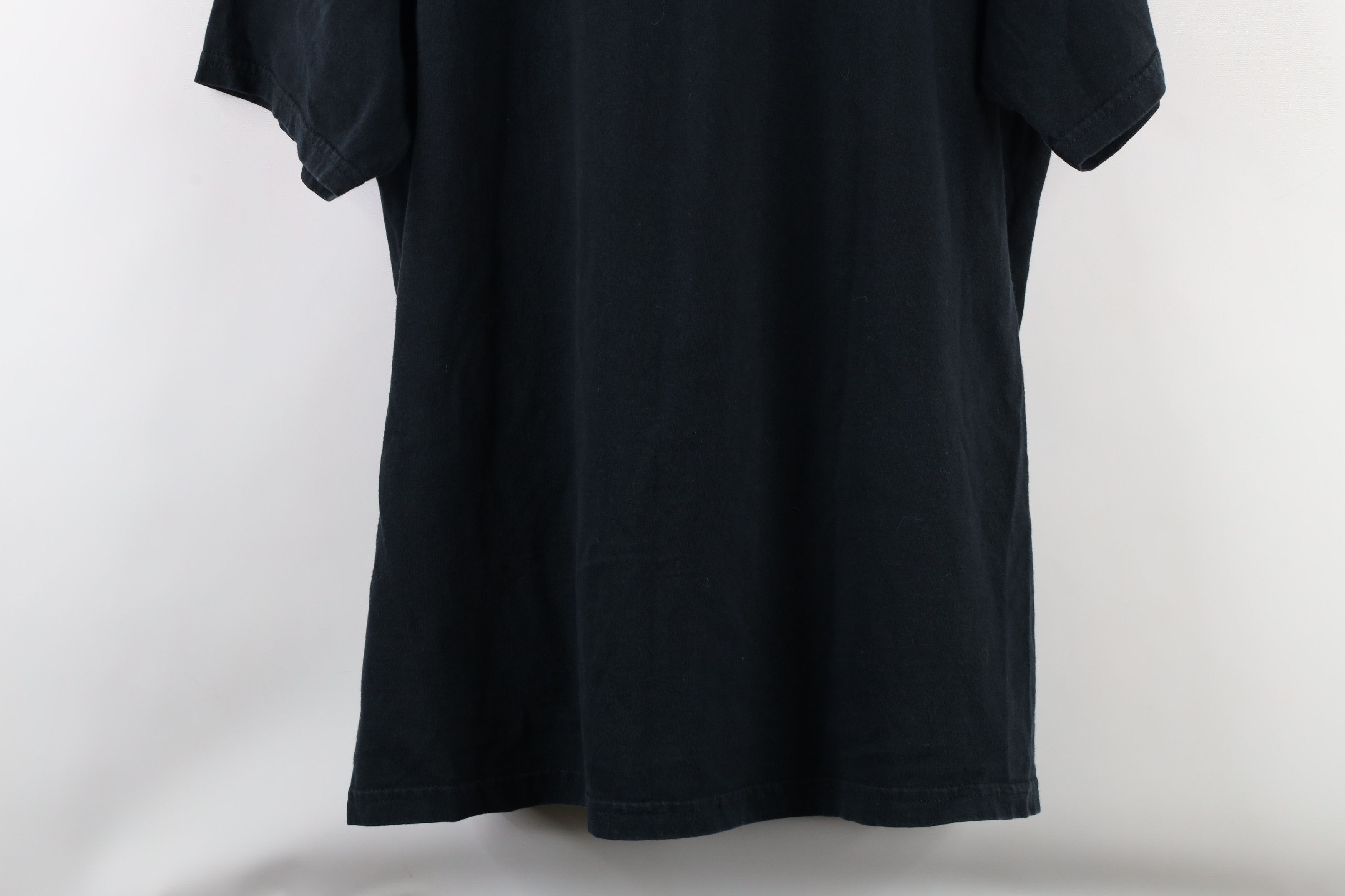Vintage Vintage Streetwear Blank Heavyweight Cotton T-Shirt Black Size US L / EU 52-54 / 3 - 8 Thumbnail