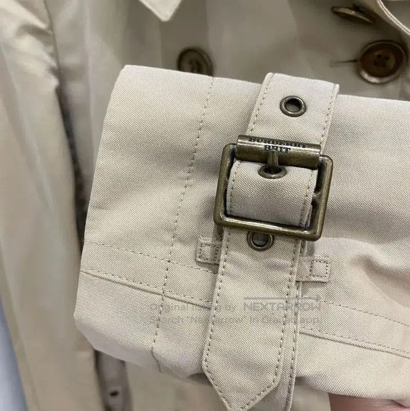 Burberry Burberry Khaki Cotton Women's Trench Coat. Size XS / US 0-2 / IT 36-38 - 3 Thumbnail