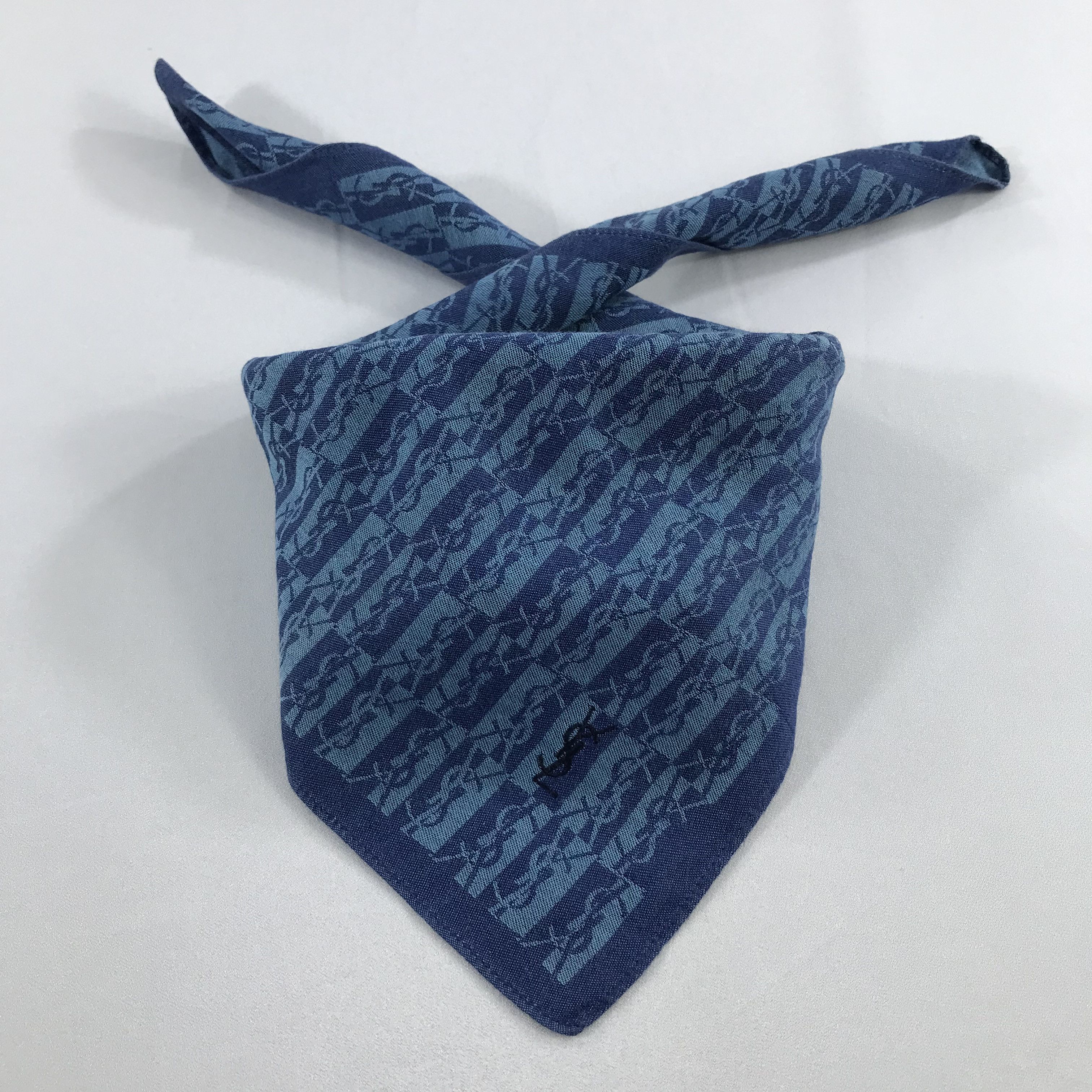 Vintage × Yves Saint Laurent Yves Saint Laurent Bandana / Handkerchief/Neckerchief -S2260 Size ONE SIZE - 3 Thumbnail