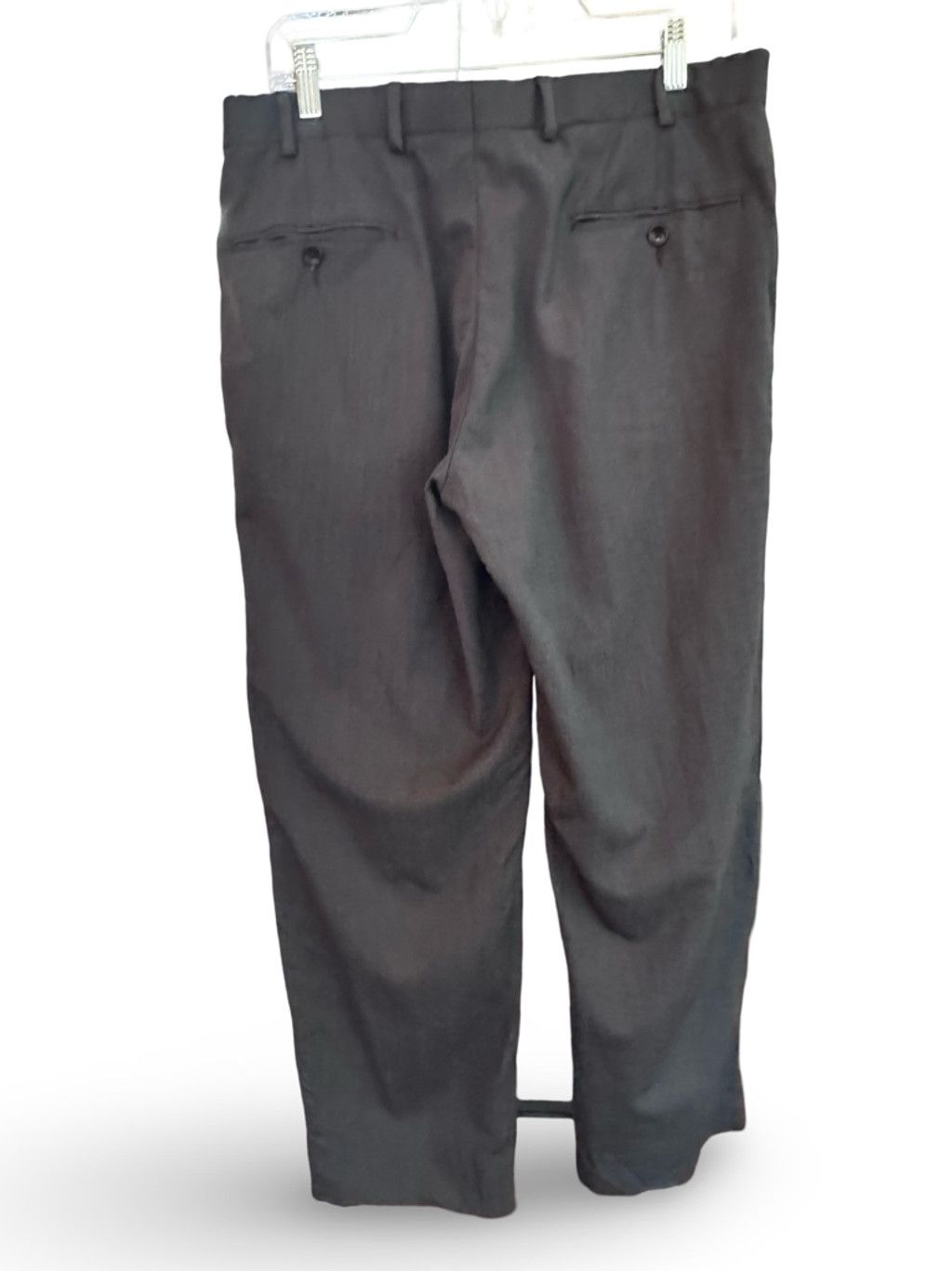 Brooks Brothers Brooks Brothers 346 100% Wool Dress Pants -Charcoal, W34 L30 Size US 34 / EU 50 - 2 Thumbnail
