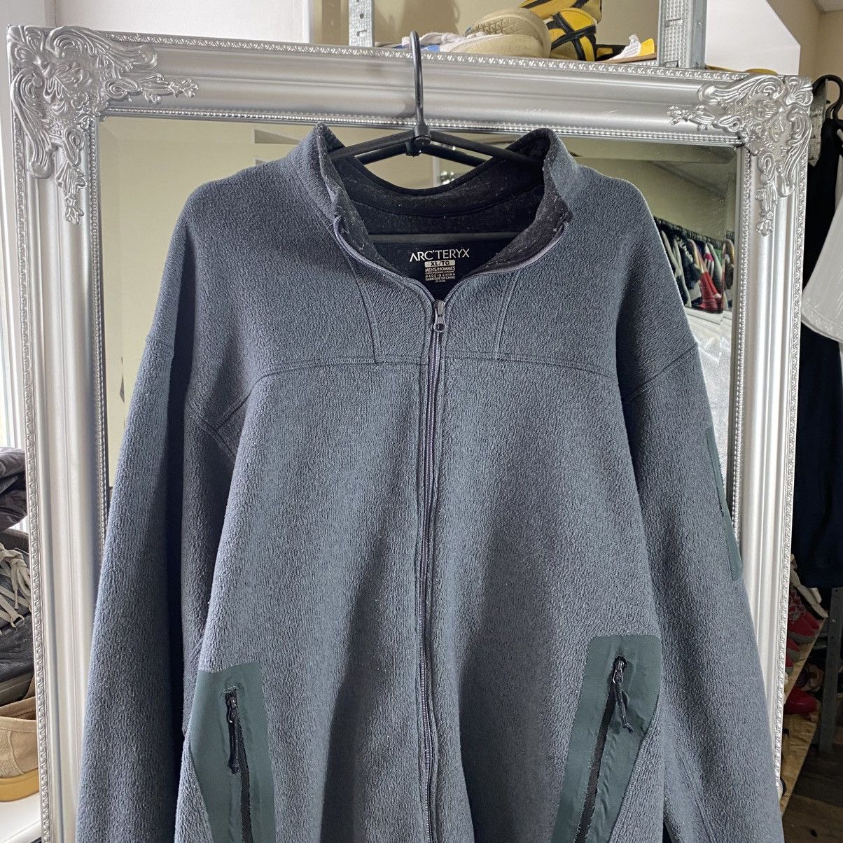 Arc'teryx Vintage Arcteryx Full Zip Hoodie Fleece Jacket Size US XL / EU 56 / 4 - 3 Thumbnail