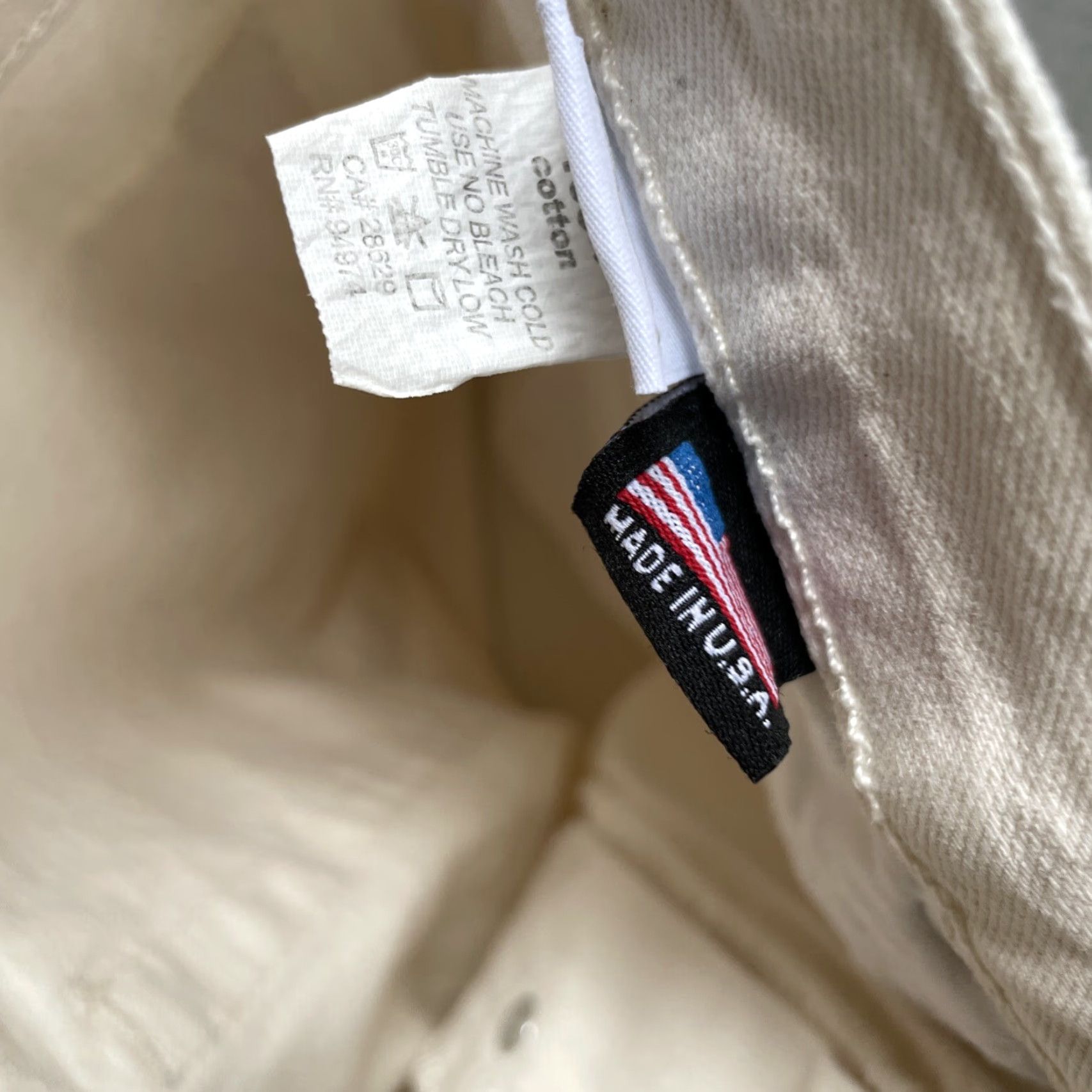 Vintage VINTAGE Stussy Jeans Denim Slim 5-Pocket Skate 1990s-Y2K Made in Usa NWT Size 36 Mens Jeans Unbleached White USA 90s Size US 36 / EU 52 - 3 Thumbnail