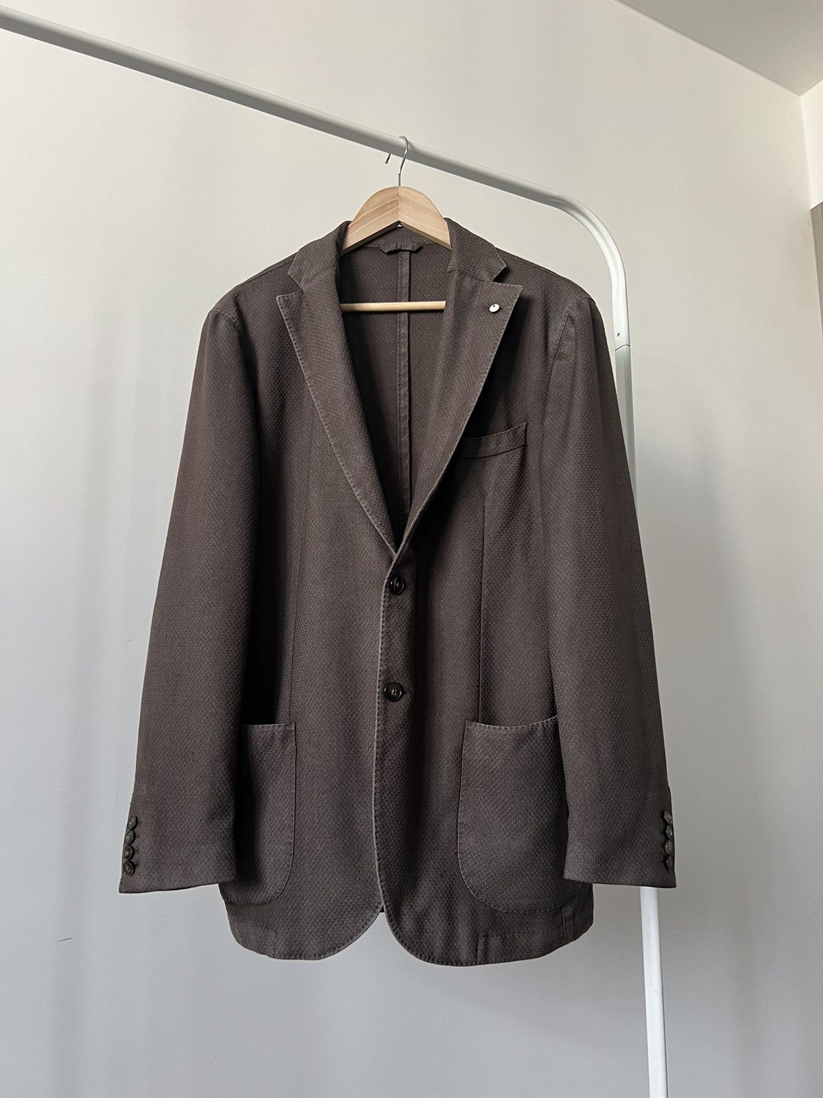 L.B.M. 1911 L.B.M 1911 Blazer Size 54r Brown Size 52R - 1 Thumbnail