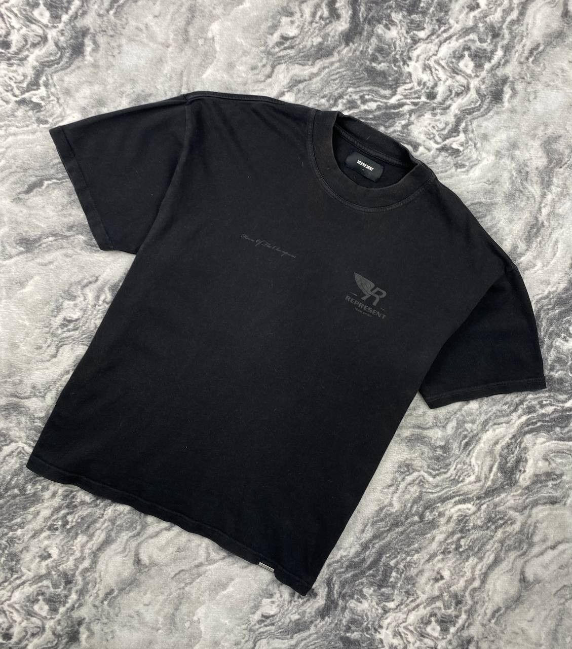 Represent Clo. Represent x Team Spirit T Shirt Big Logo Men Size L Black Size US L / EU 52-54 / 3 - 6 Thumbnail