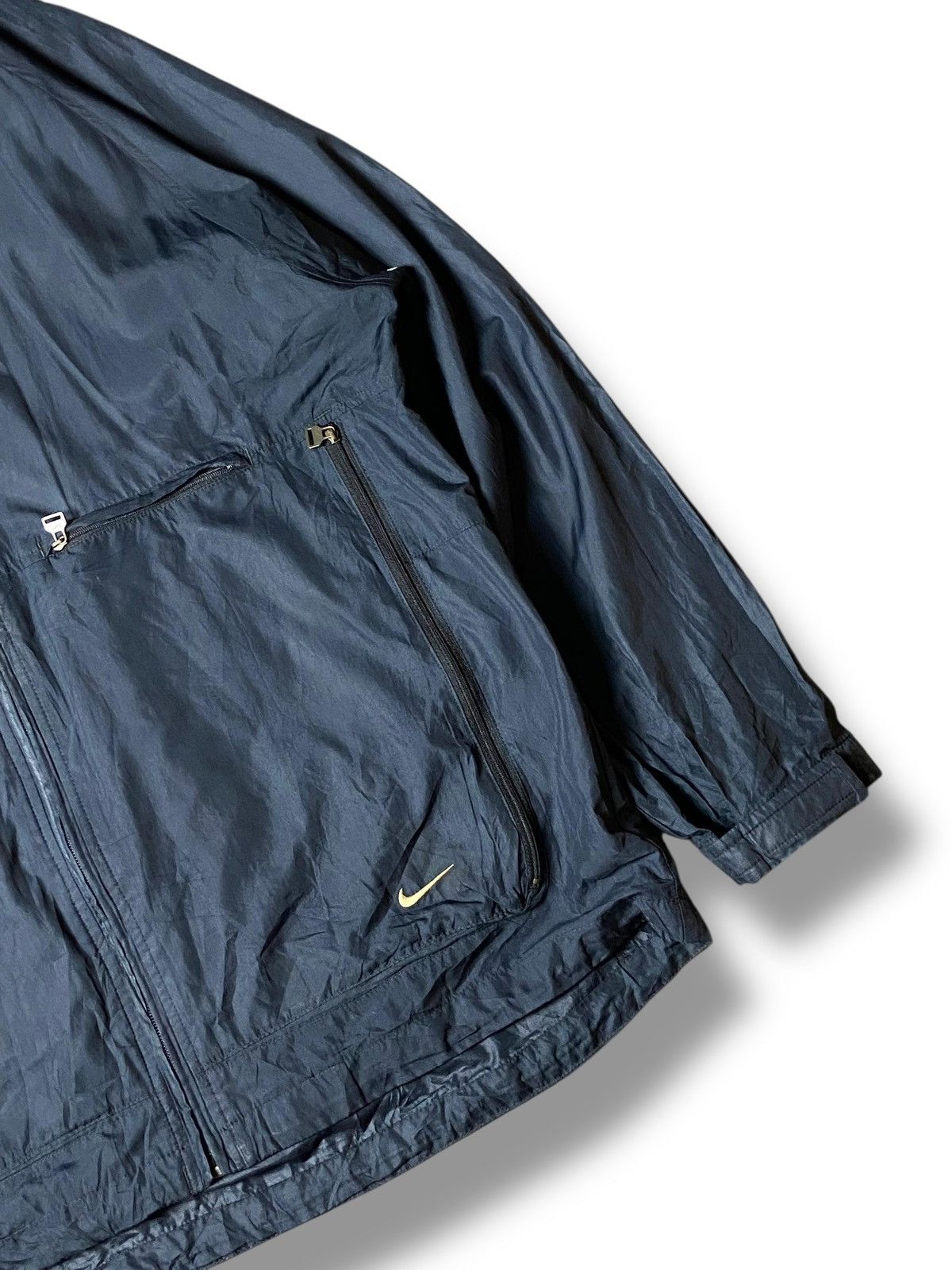 Nike × Vintage NIKE APS Men’s Nylon Lightweight Windbreaker (121) Size US M / EU 48-50 / 2 - 7 Thumbnail