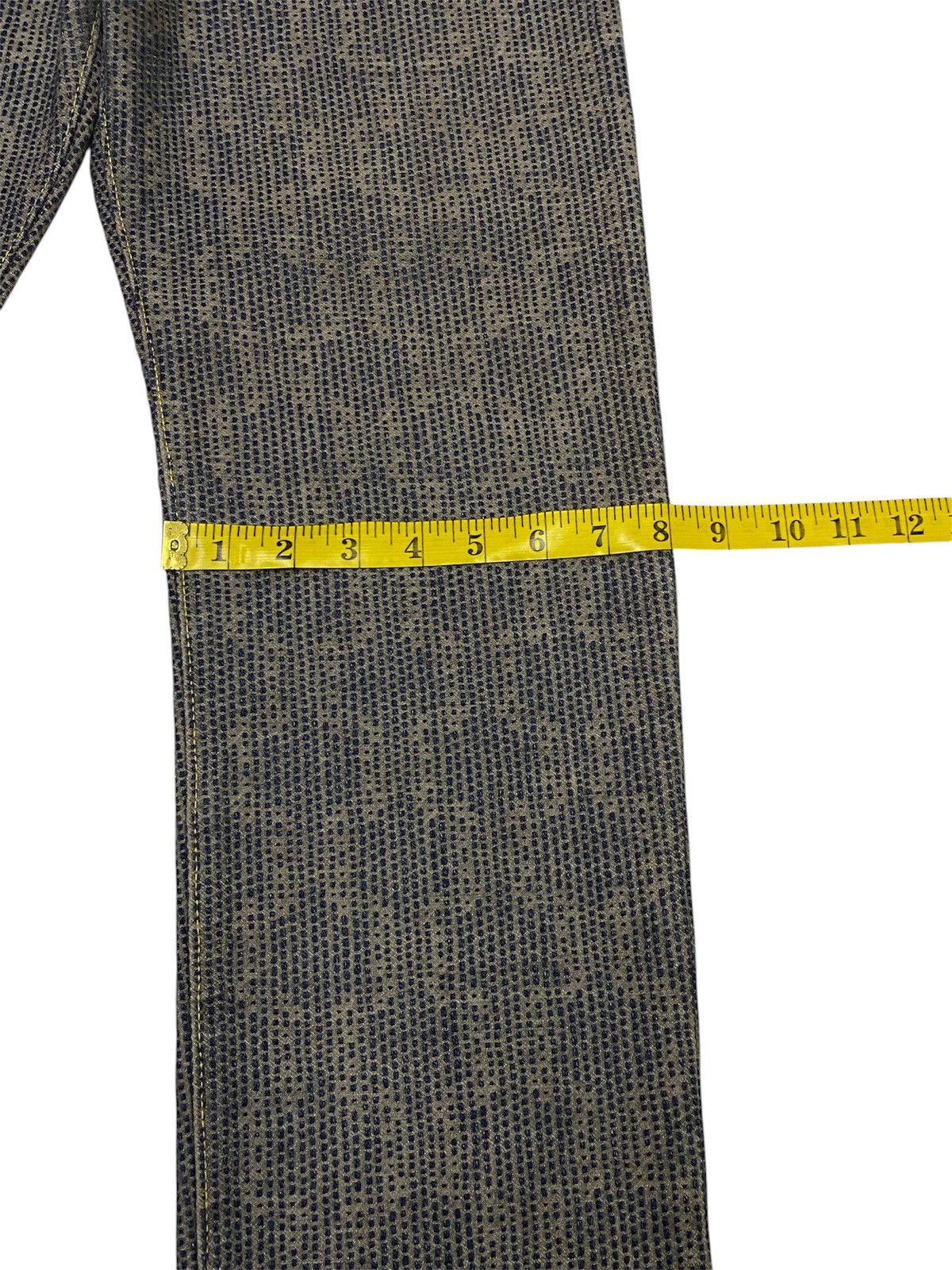 Kapital Kapital Century Monkey Cisco ( Sashiko ) Denim Pants Size US 30 / EU 46 - 21 Thumbnail
