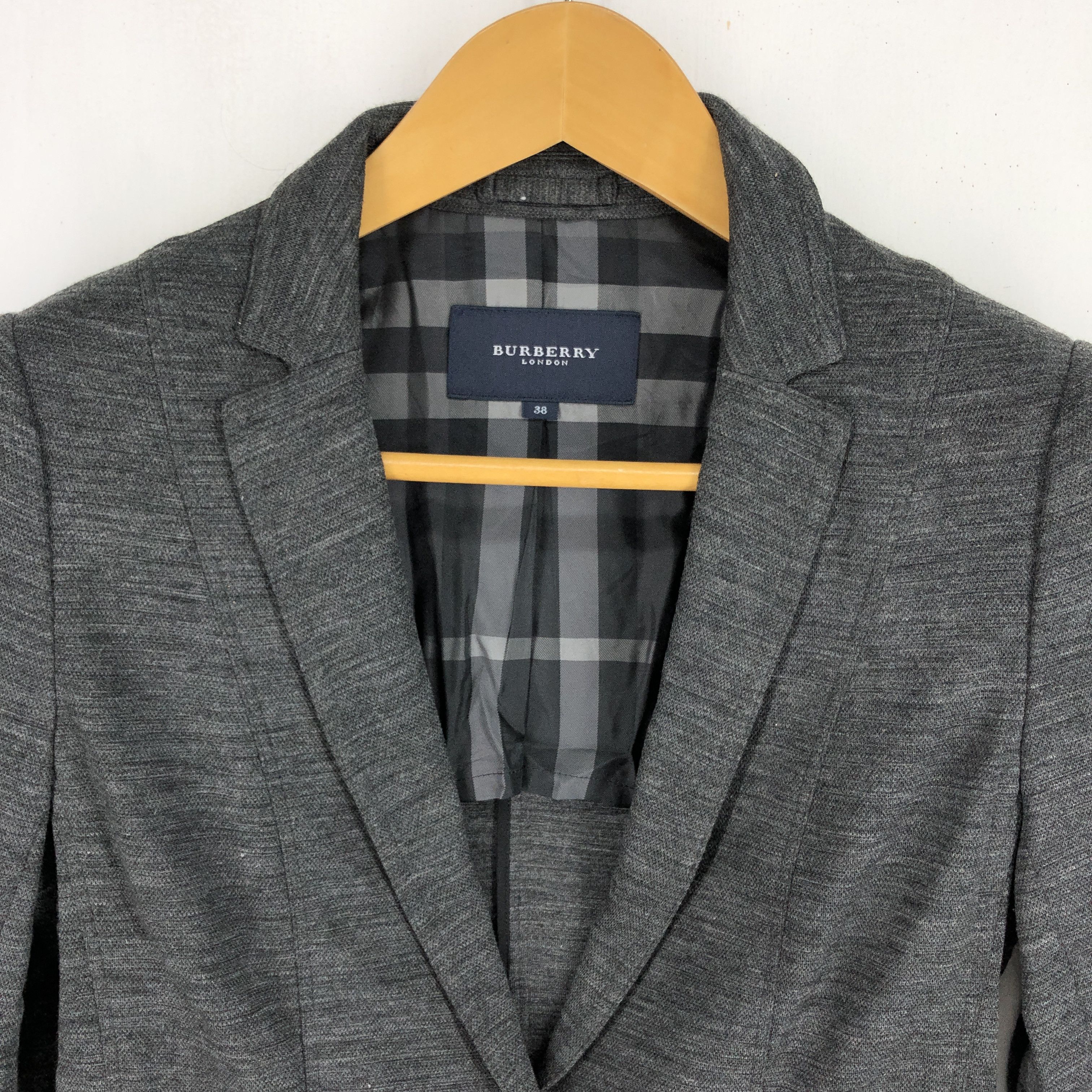 Burberry BURBERRY LONDON Casual Blazer Jacket #2239-77 Size XS / US 0-2 / IT 36-38 - 2 Thumbnail