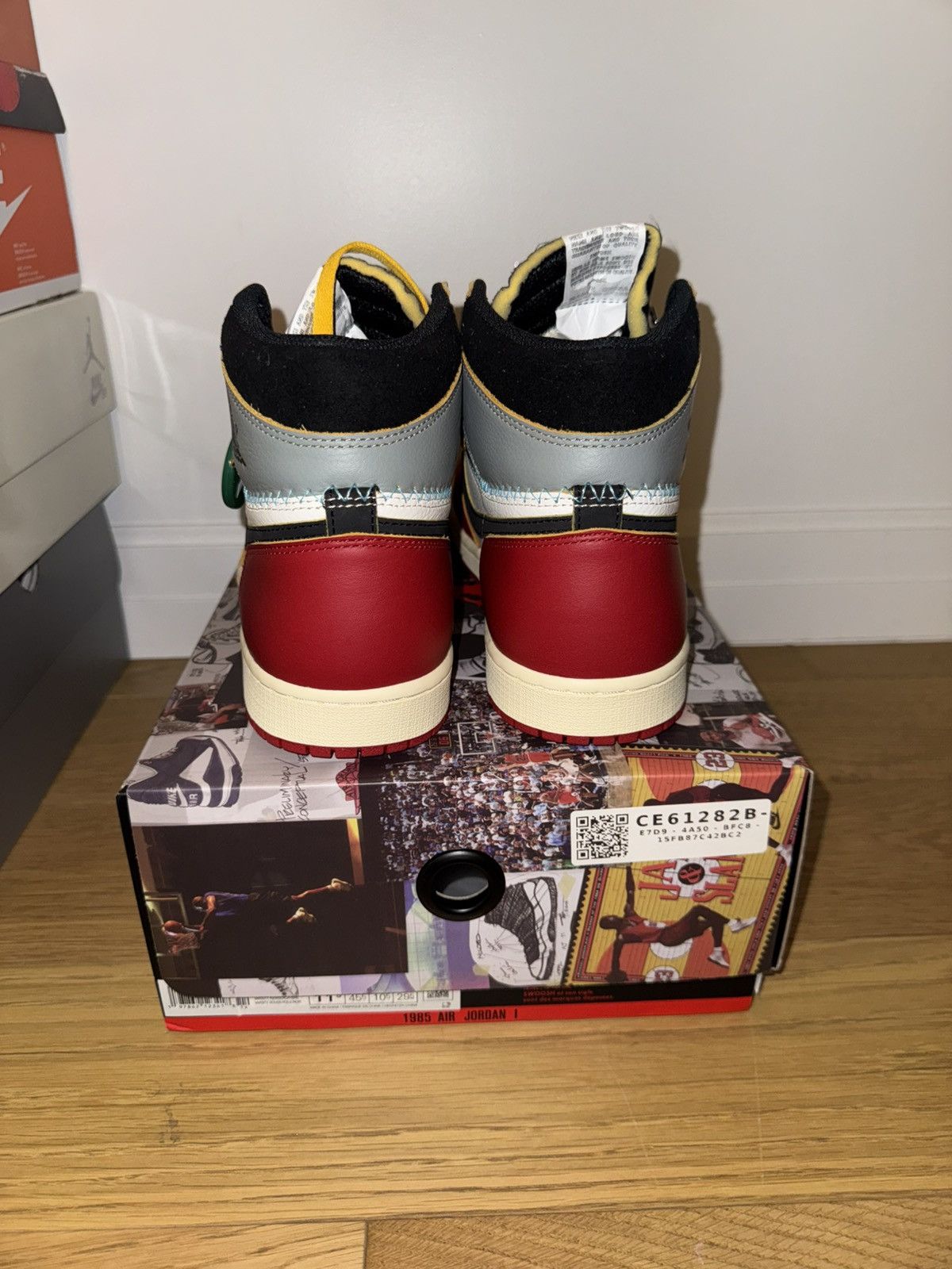 Jordan Brand × Union LA DS Jordan 1 x UNION Chicago shadow sz.11.5 Size US 11.5 / EU 44-45 - 3 Thumbnail