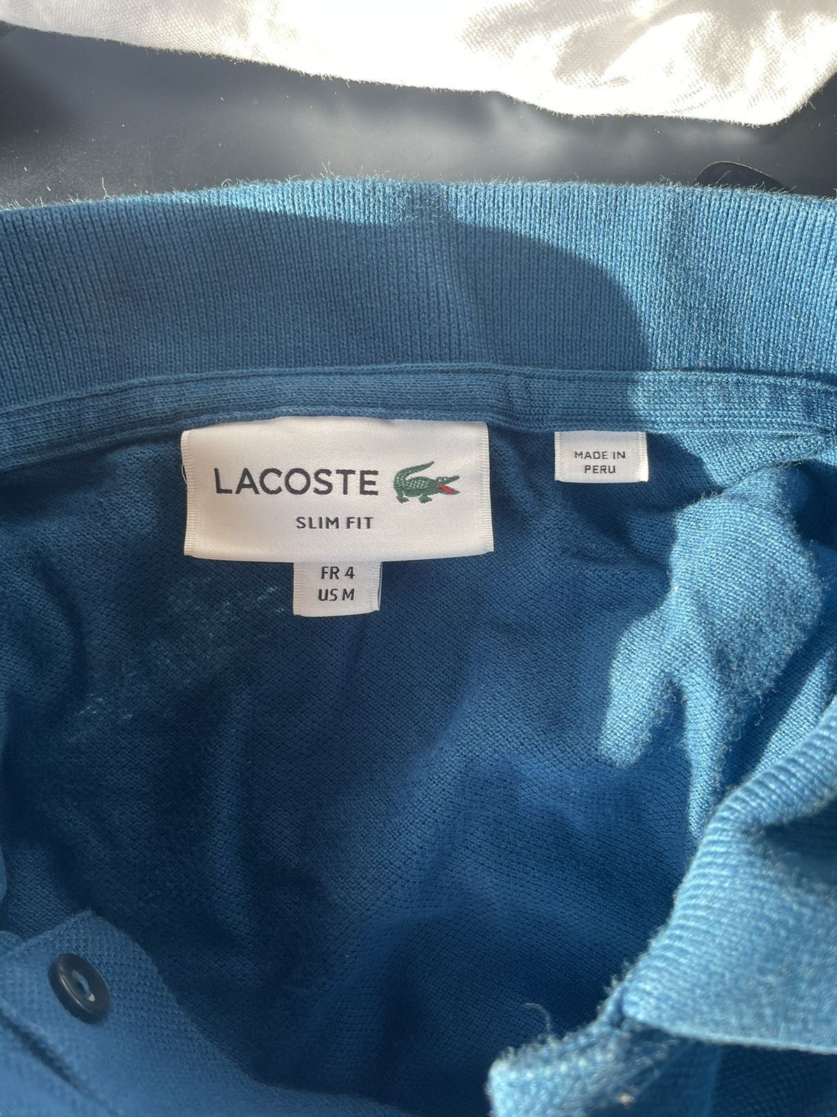 Lacoste Blue Lacoste Polo Size US M / EU 48-50 / 2 - 3 Thumbnail