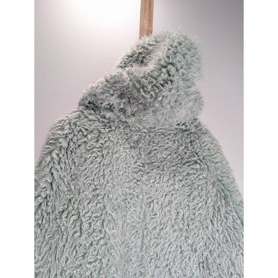 Marni o1rshd1 Long Pile Shaggy Faux Fur in Linden Size US L / EU 52-54 / 3 - 13 Thumbnail