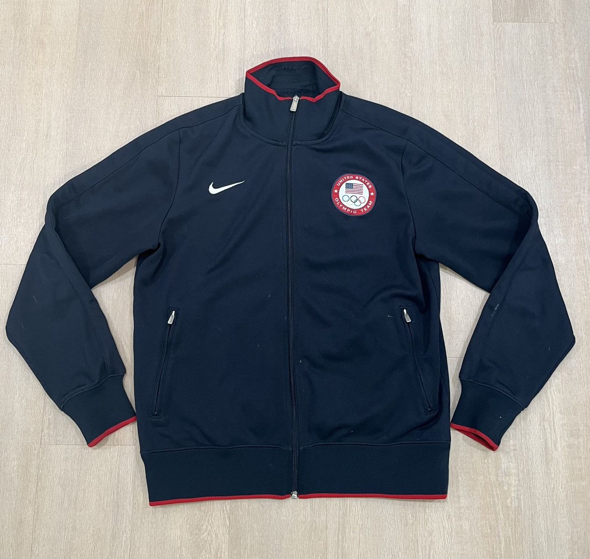 Supreme Nike United States Olympic Zip Up Size US L / EU 52-54 / 3 - 1 Thumbnail