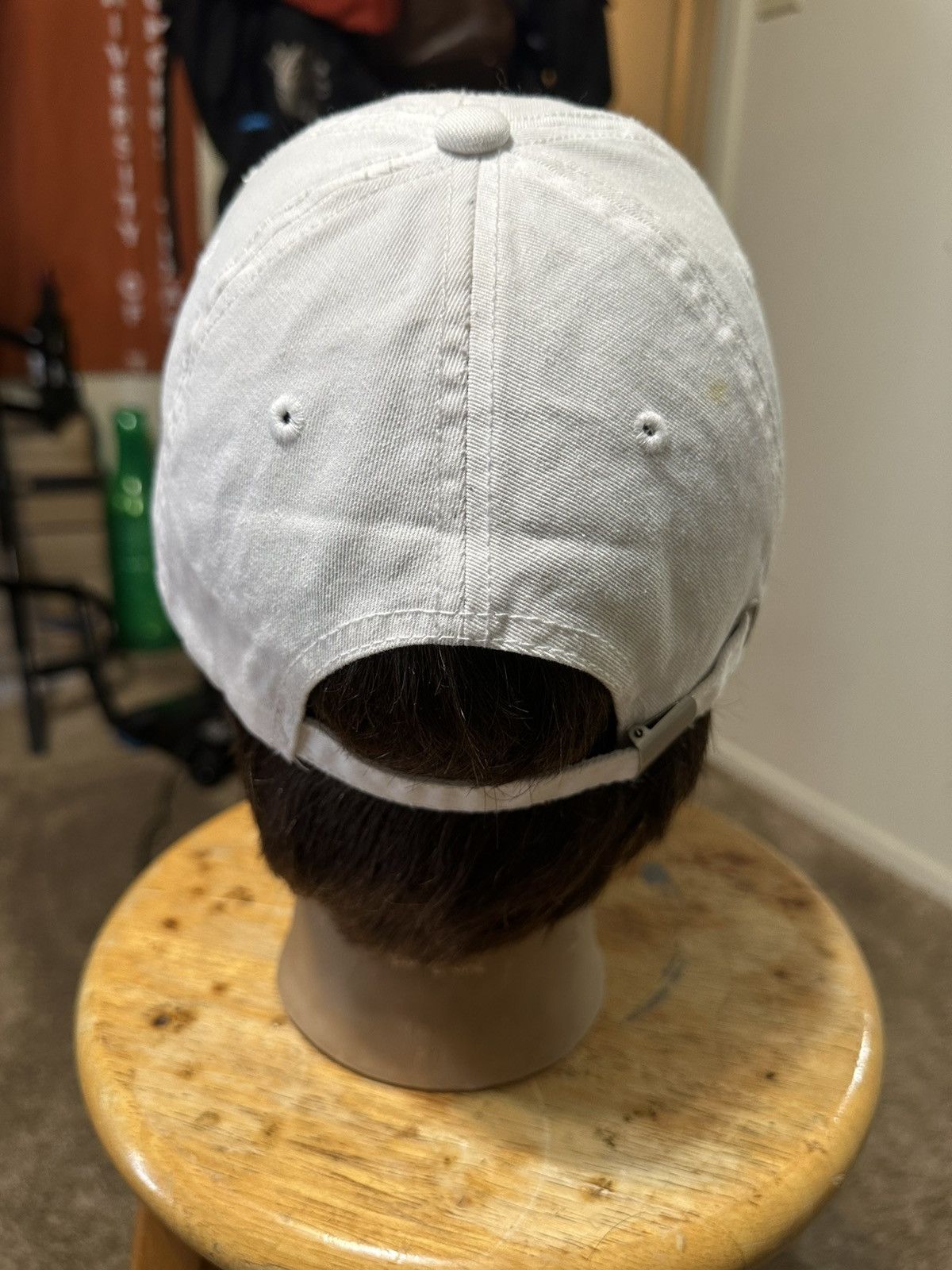 Nike × Vintage Vintage Nike sportswear “triple gold check” hat 90s Size ONE SIZE - 4 Thumbnail