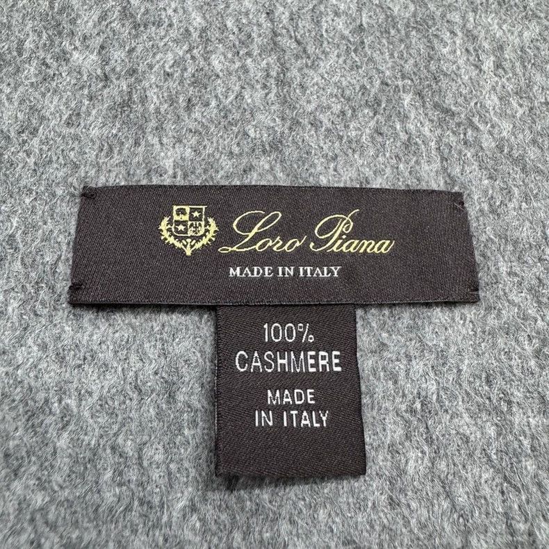 Loro Piana LORO PIANA size178*143cm Cashmere scarf Size ONE SIZE - 4 Thumbnail