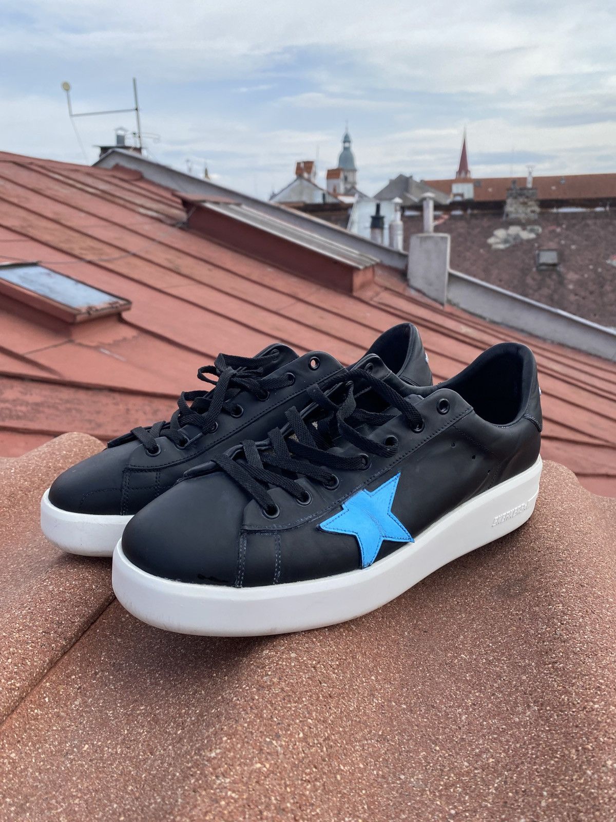 Golden Goose Golden Goose Pure-Star Size US 11.5 / EU 44-45 - 1 Thumbnail