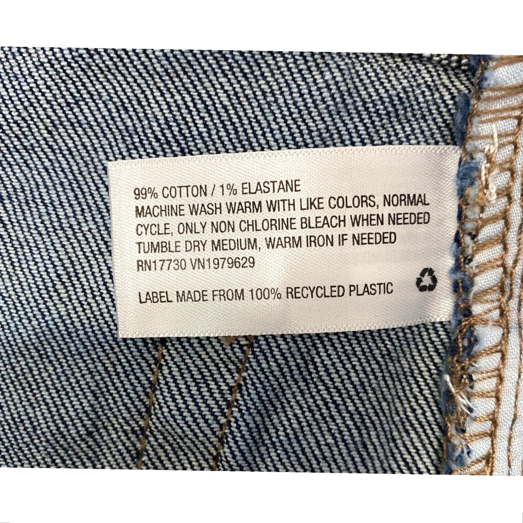 Vintage Goodfellow & Co Total Flex Straight Men's Jeans 30×32 Blue Size US 30 / EU 46 - 4 Thumbnail