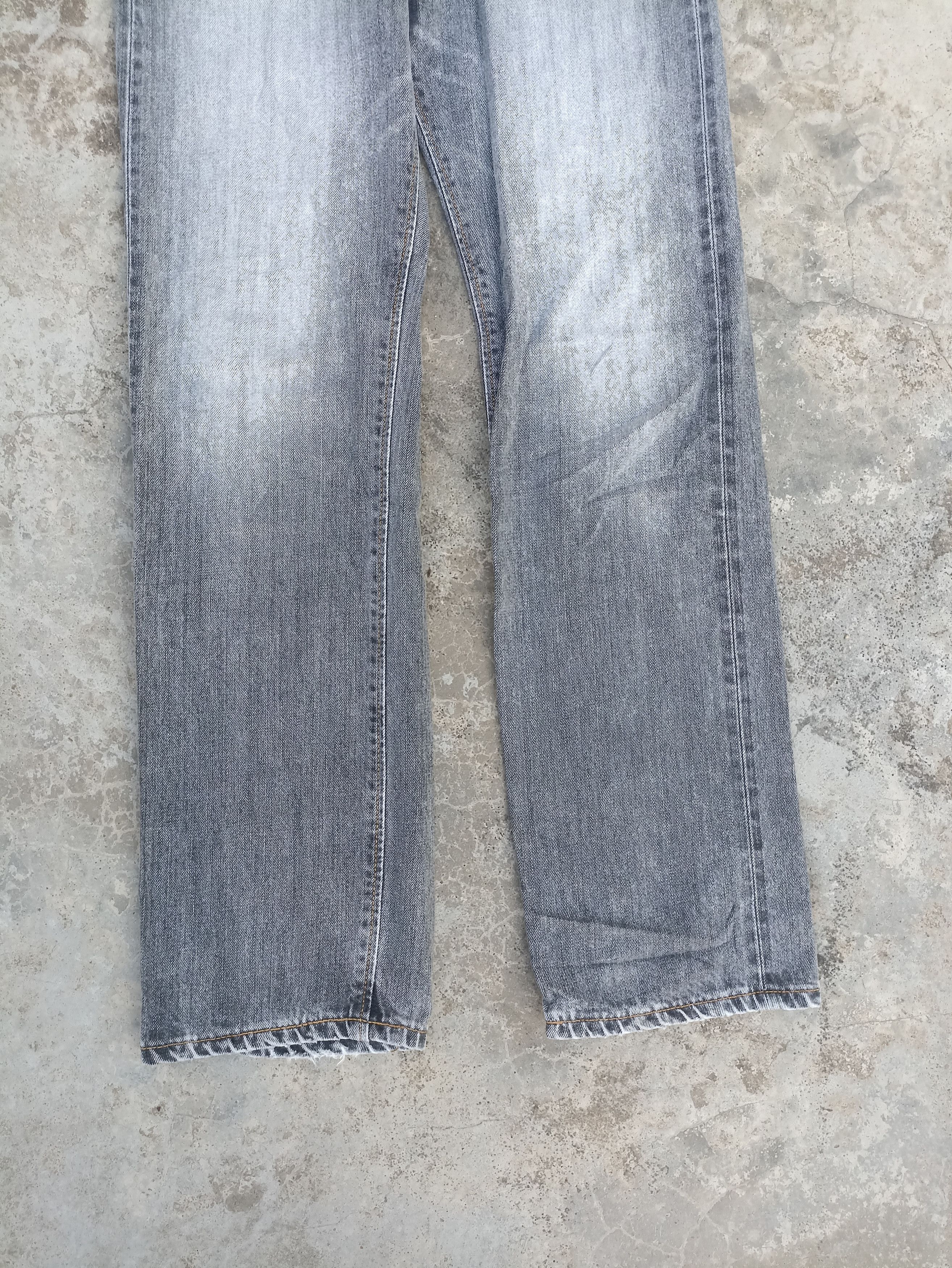 Beauty Beast Vintage Edwin jeans Edwin 505ZX denim washed black faded Size US 30 / EU 46 - 4 Thumbnail