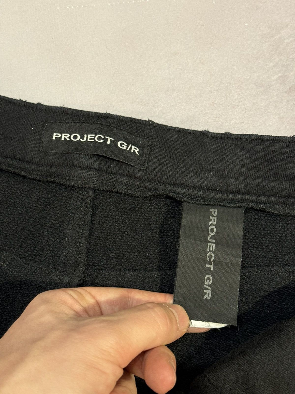 PROJECT G/R Project G/R Dirty Effect Baggy Sweatpants(Black/2) Size US 32 / EU 48 - 11 Thumbnail