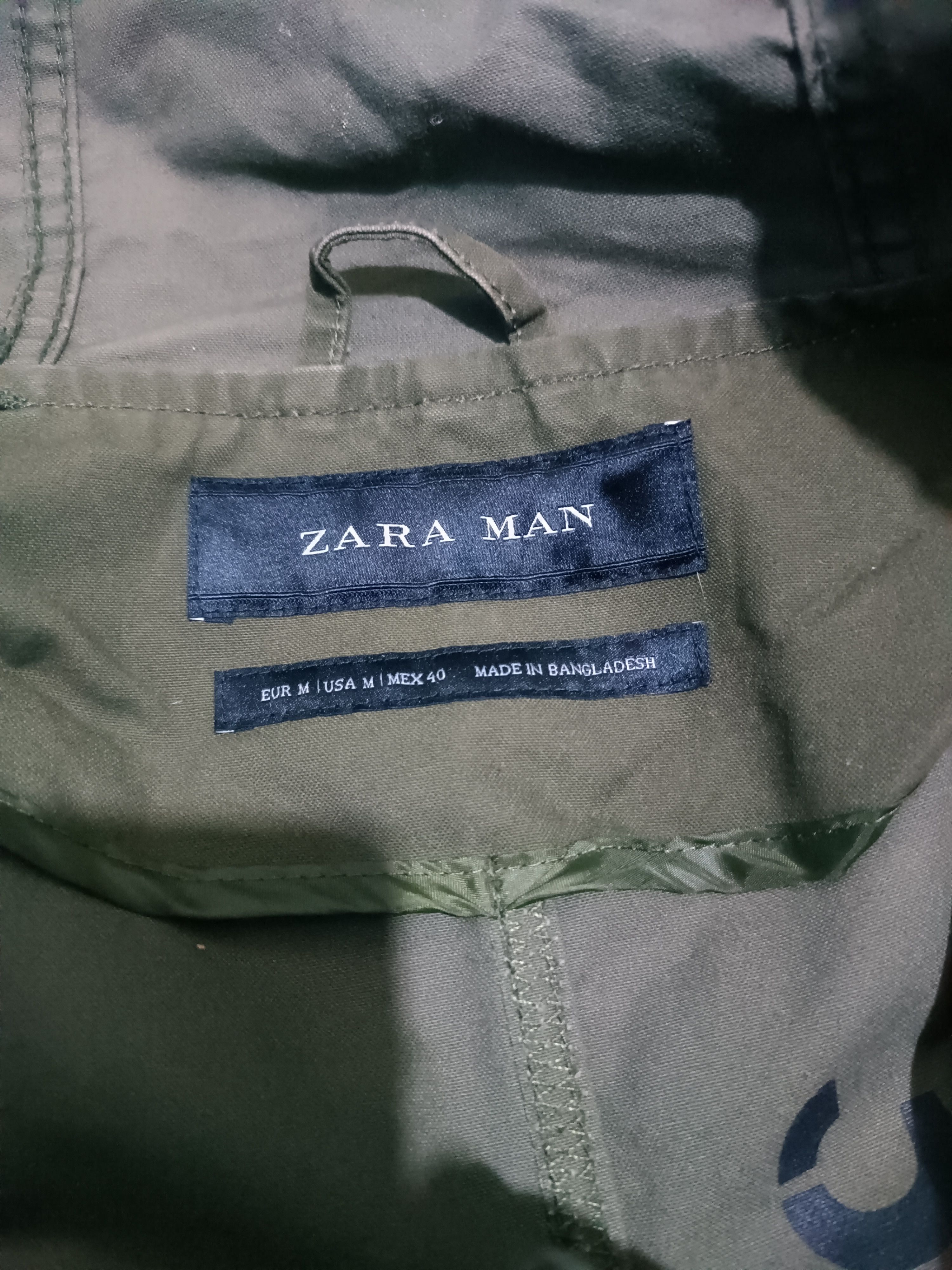 Zara Zara Distressed High Quality Parka Mod M51 Military Style Size US M / EU 48-50 / 2 - 10 Thumbnail