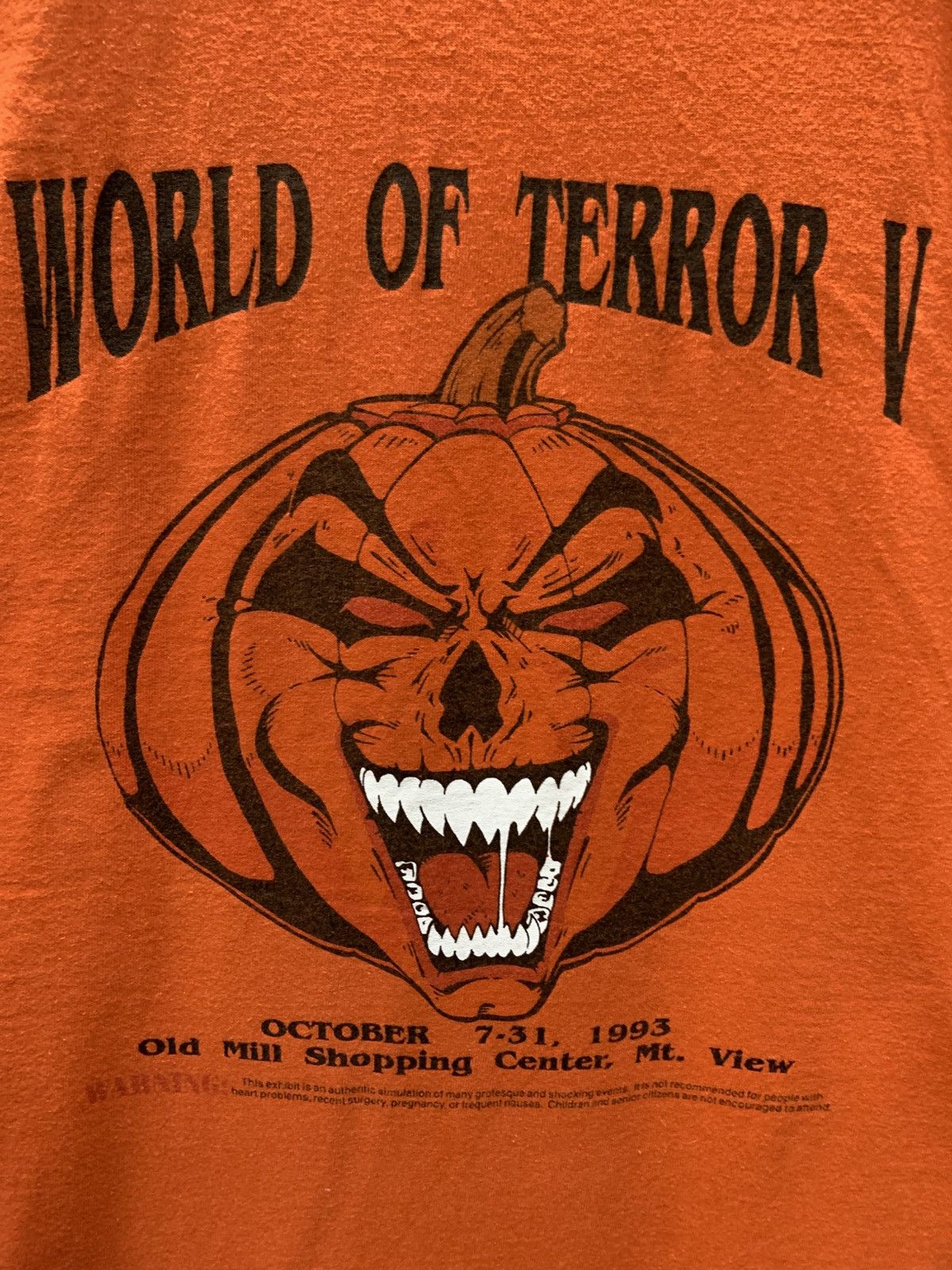 Delta × Vintage Vintage 1993 G.Y.R.O.S World Of Terror V Movie T-shirts Size US L / EU 52-54 / 3 - 5 Thumbnail