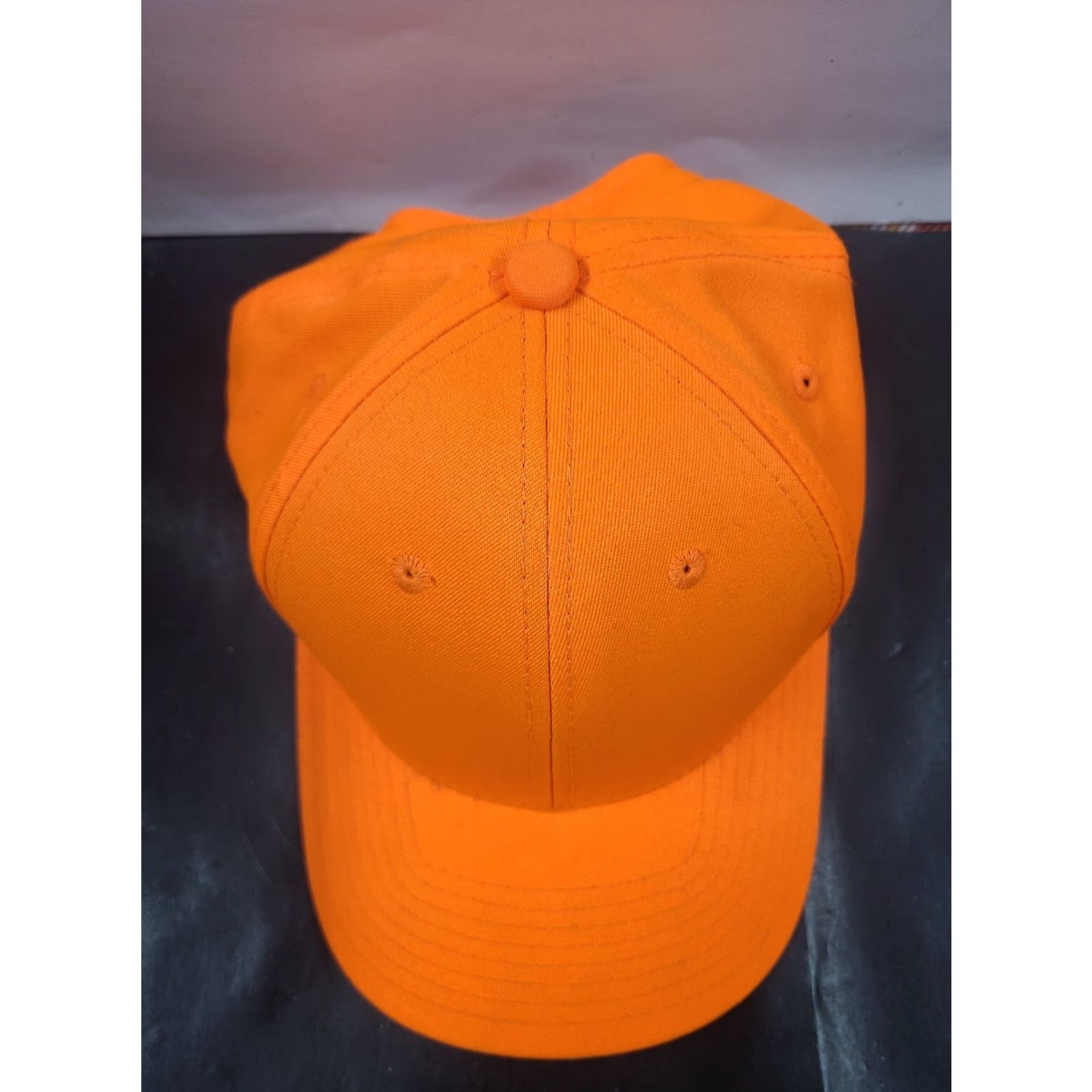 Hunter Outdoor Cap Blaze Orange Safety SnapBack Baseball Hat Cap Hunting Blaze Unisex Adults Adjustable Cap, Blaze Orange, Polyester, Casual Workwear Size 44L - 2 Thumbnail
