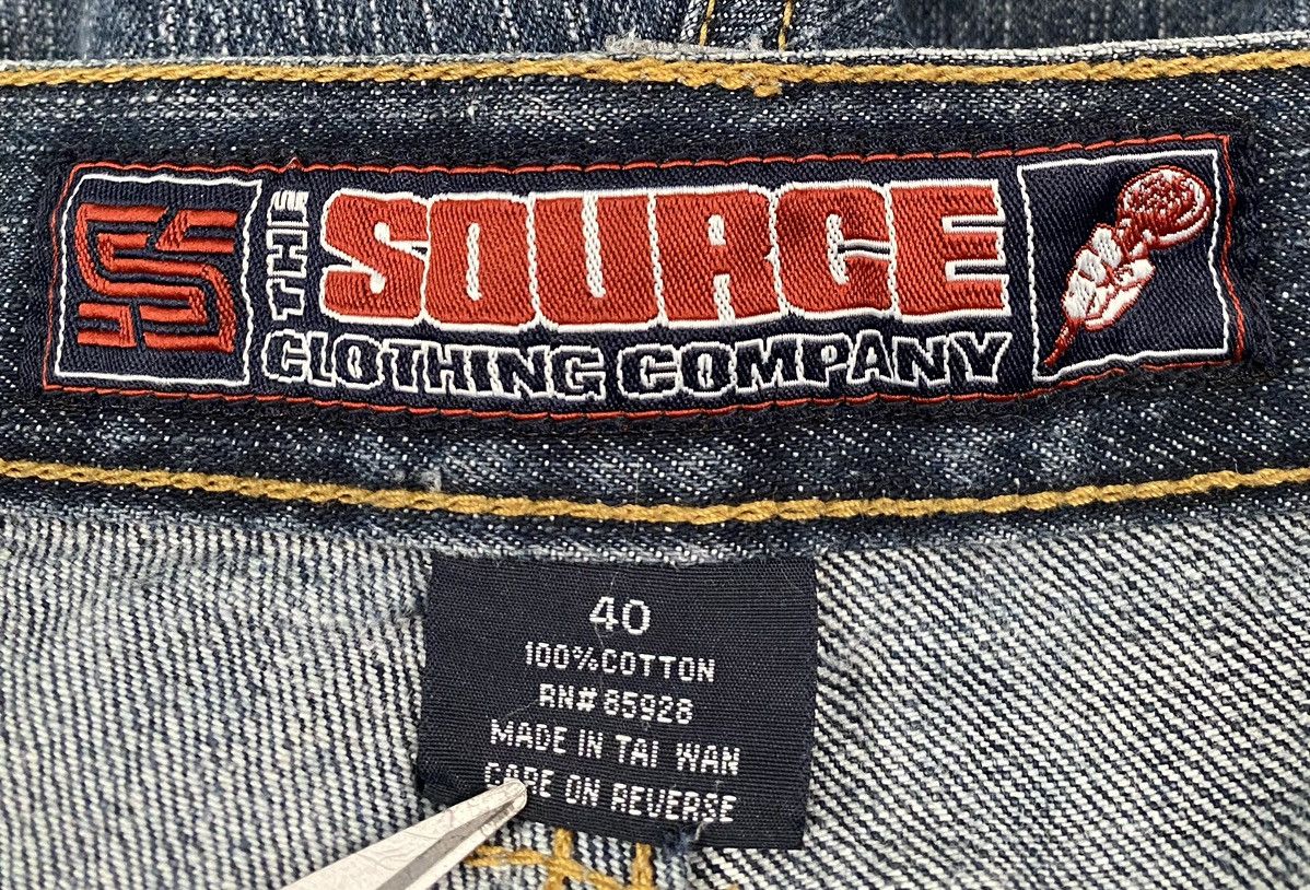 Other VTG 90’s The Source Hip Hop Embroidered Baggy Wide Leg Jeans Size US 38 / EU 54 - 9 Thumbnail