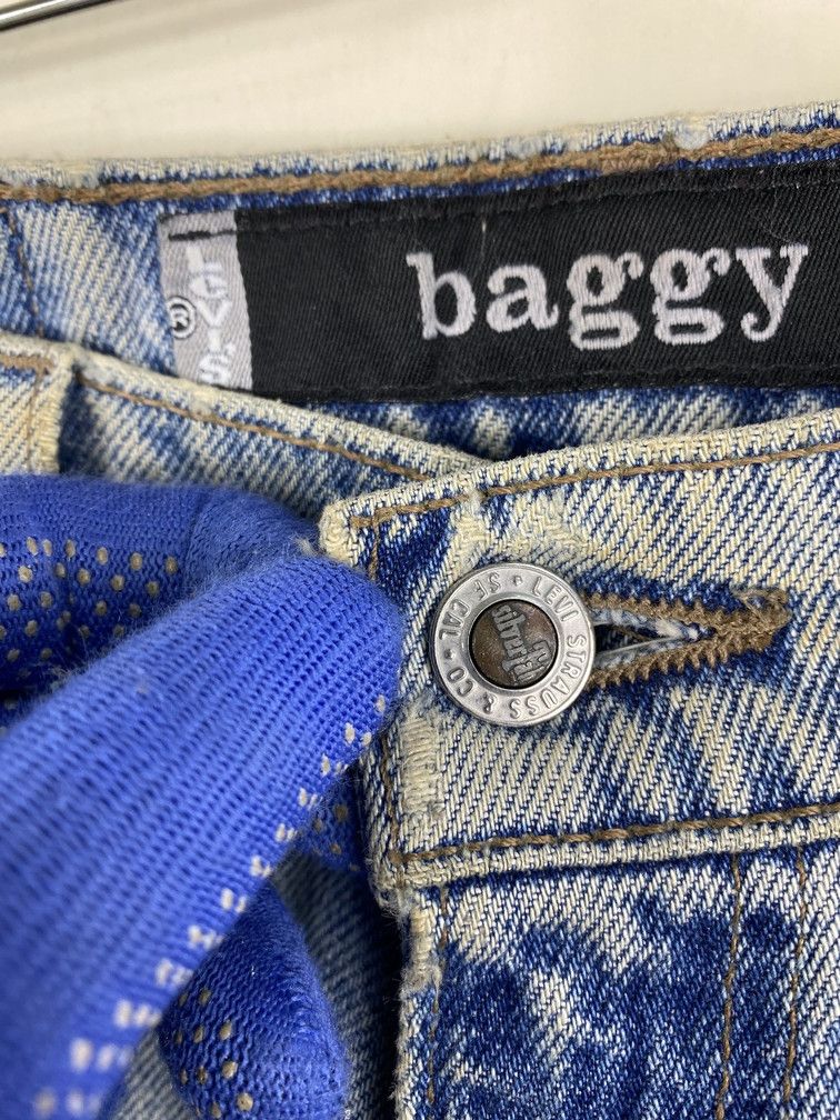 Levi's Vintage Clothing RARE Vintage Levis 90s Baggy Silvertab loosedirty distressed Size US 32 / EU 48 - 3 Thumbnail