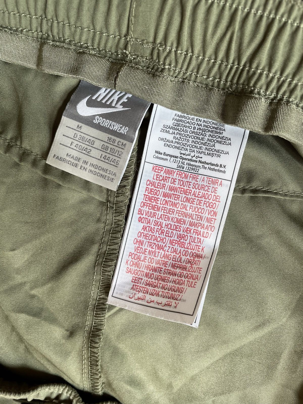 Nike × Vintage Nike vintage sports khaki shorts Size US 32 / EU 48 - 5 Thumbnail