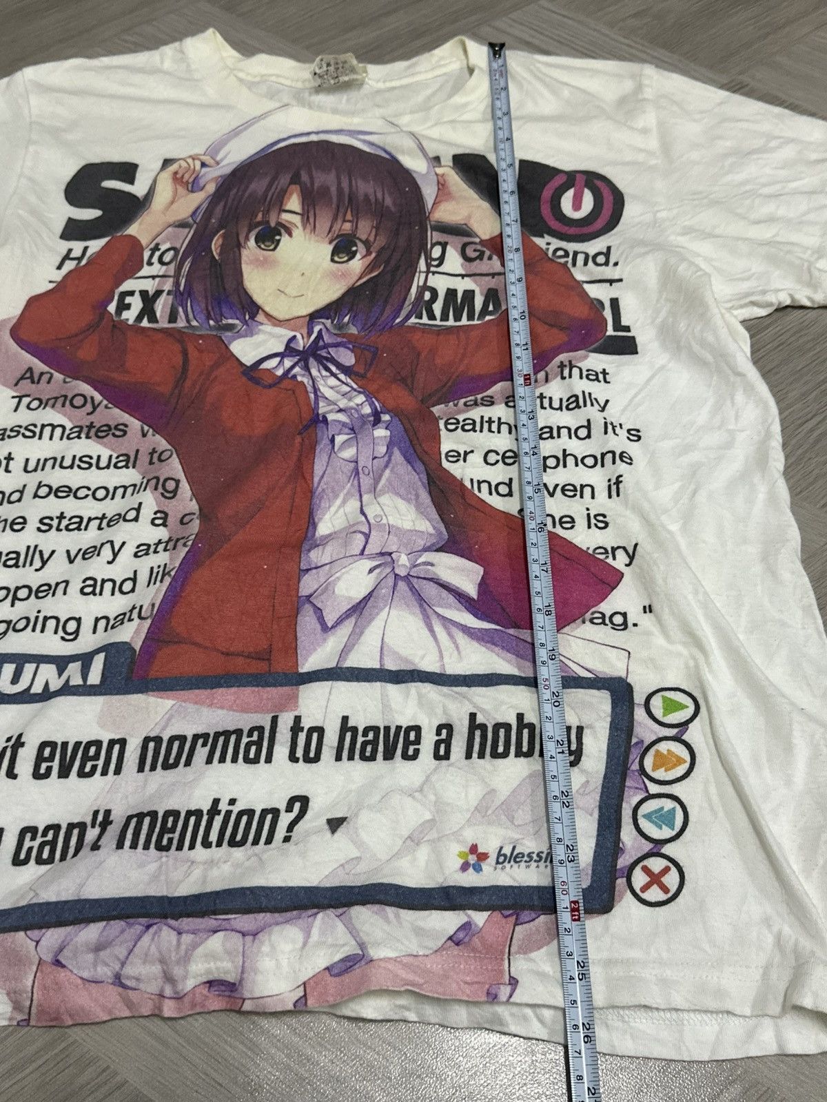 Anime Cospa x Anime Saekano Megumi Katou Character T-Shirt Size US M / EU 48-50 / 2 - 5 Thumbnail