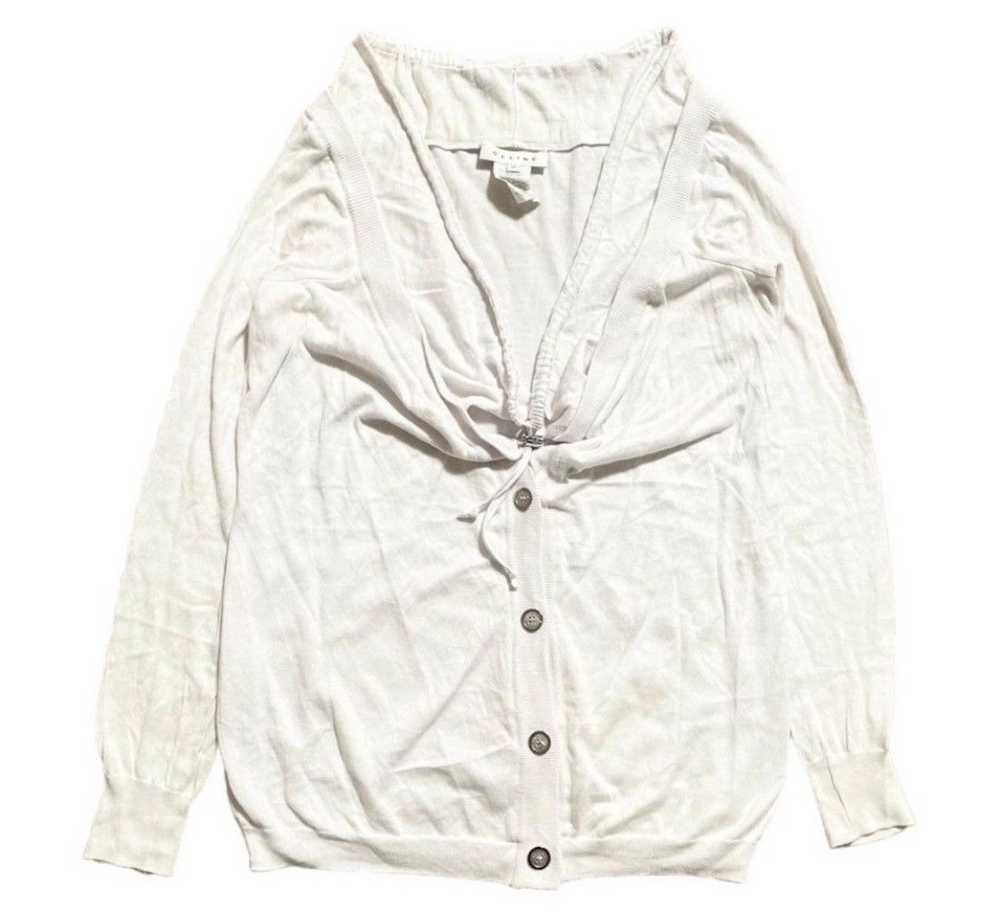 Celine × Vintage Sweatshirt cardigan Celine Size US M / EU 48-50 / 2 - 1 Thumbnail