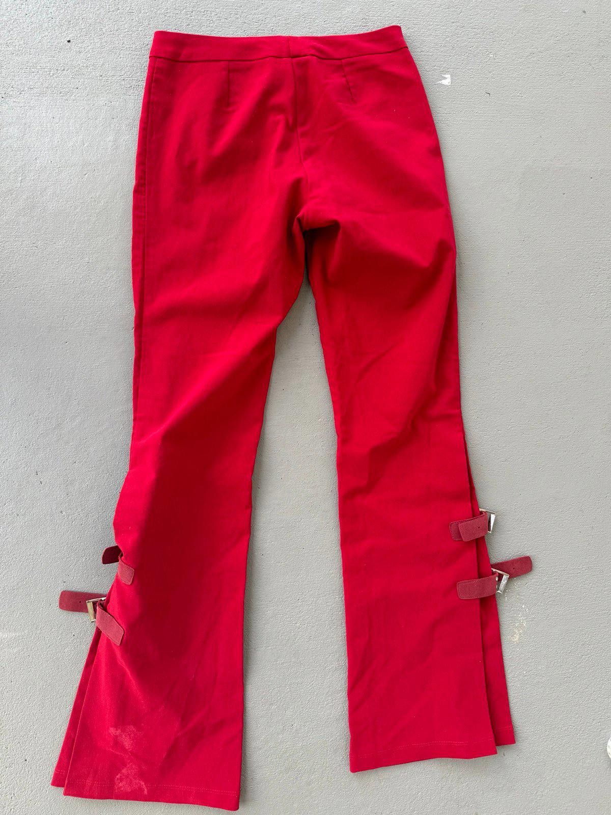 Express Red Rave stretch Pant Size 32" / US 10 / IT 46 - 7 Thumbnail