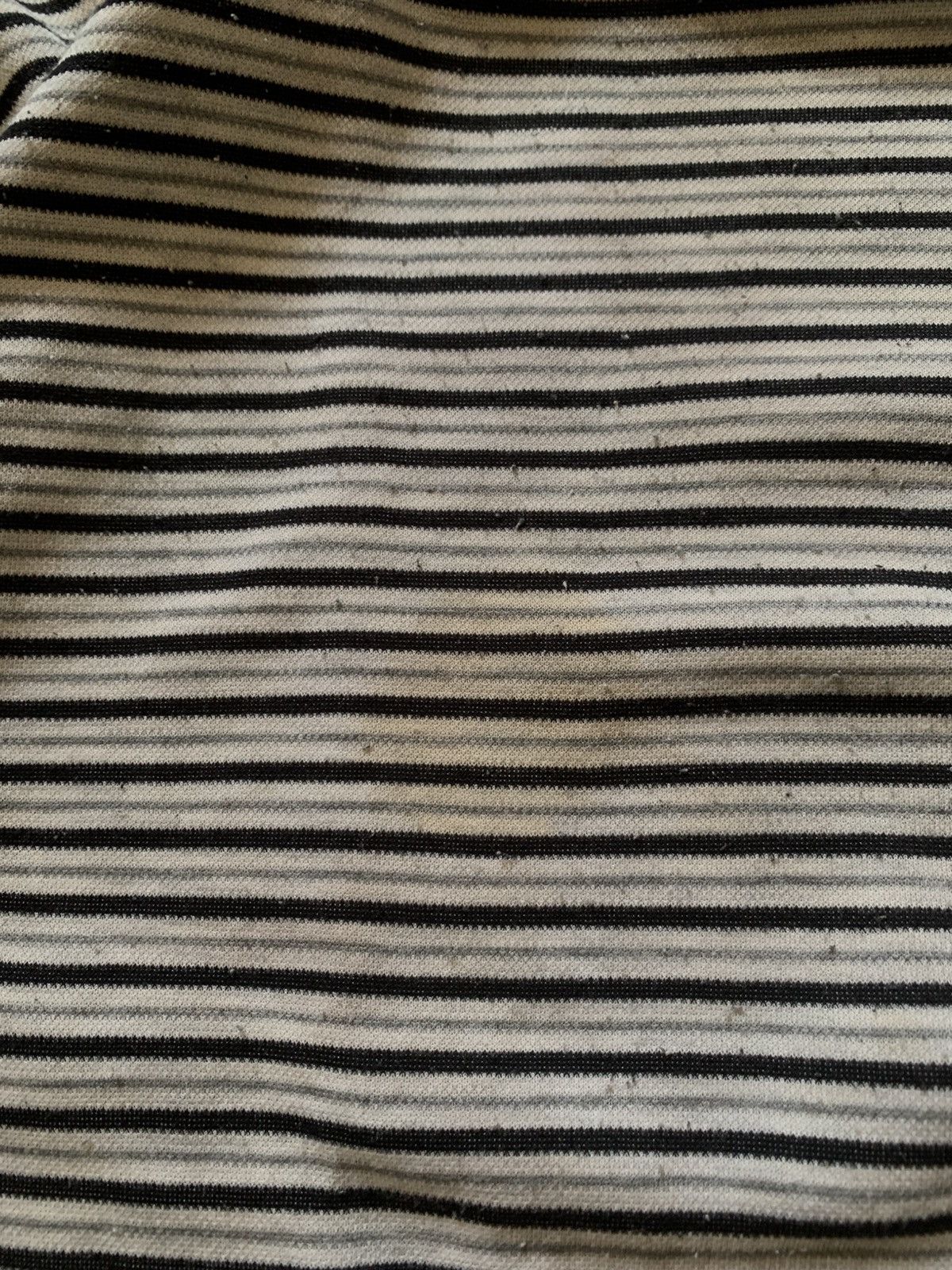 Gianni Valentino 🐍 Vintage Gianni Valentino Italy Striped Sweatshirt Size US L / EU 52-54 / 3 - 6 Thumbnail