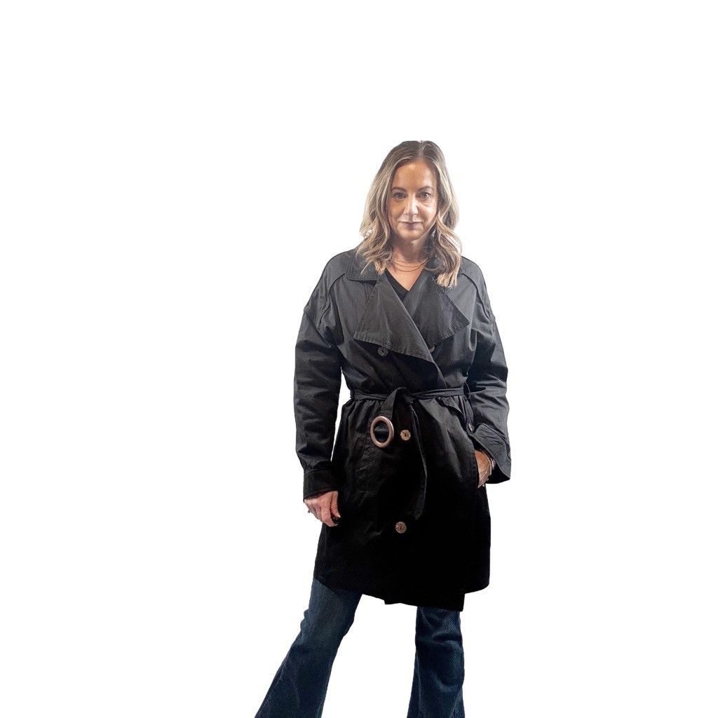 Other NWOT Pol Cotton Trench Coat w/ Belt – Size S/M Size M / US 6-8 / IT 42-44 - 1 Thumbnail