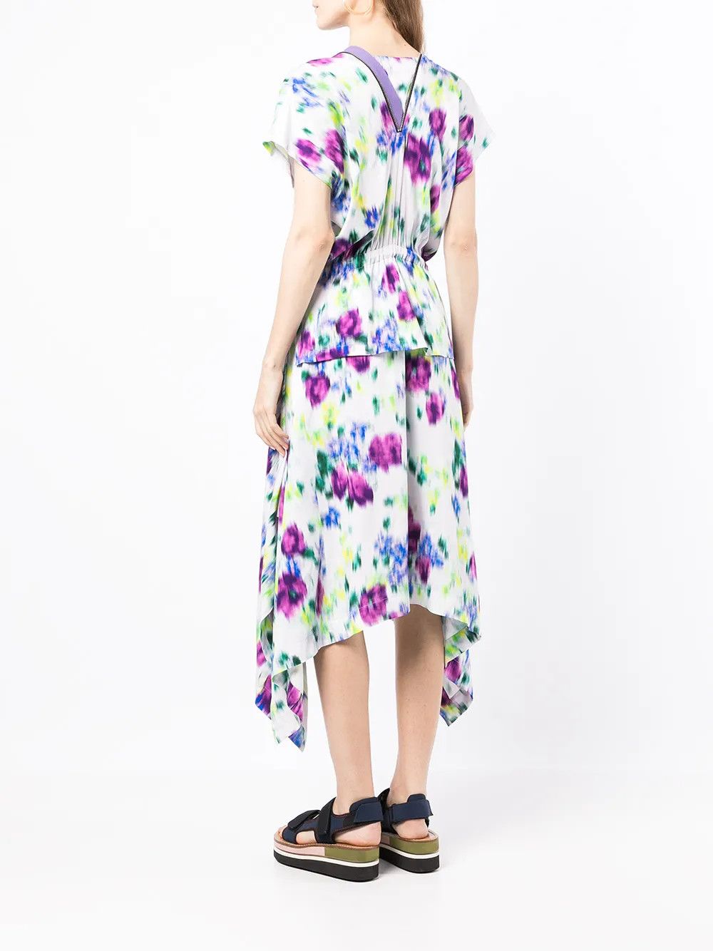 Kenzo o1y1025 Maxi Dress in Multicolor Size M / US 6-8 / IT 42-44 - 3 Thumbnail