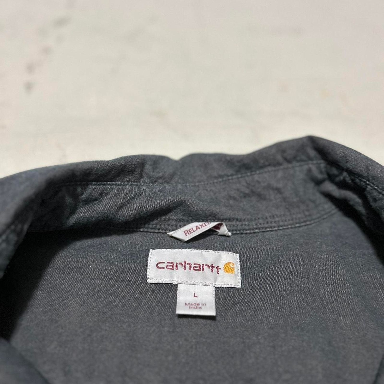 Carhartt **Carhartt Men's Original Fit Midweight Solid Long-Sleeve Size US L / EU 52-54 / 3 - 3 Thumbnail