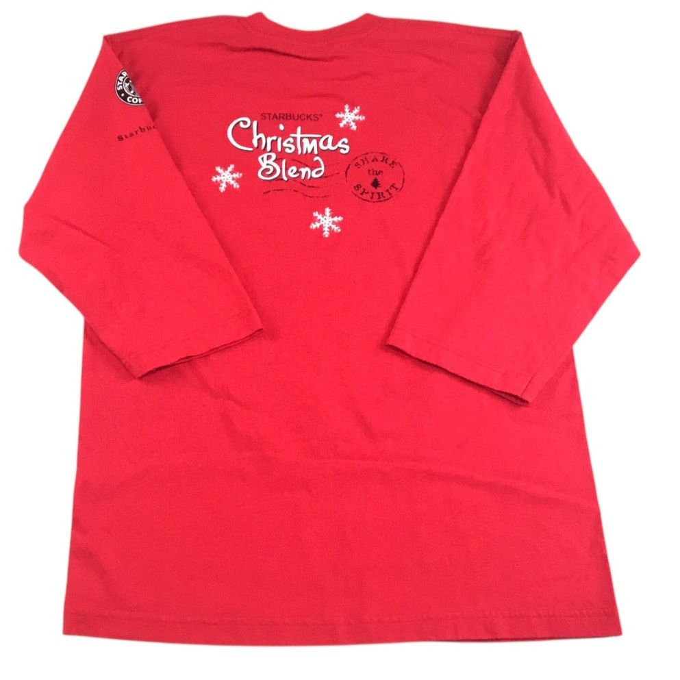 Other Starbucks Christmas Blend T-Shirt Red Size M / US 6-8 / IT 42-44 - 4 Thumbnail